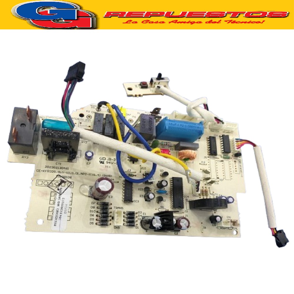 PLAQUETA ORIGINAL AIRE ACONDICIONADO SPLIT (CE-KFR32G/DUY-V1 D.01.NP2-1 V1.4 / BS645CHX2 / WO589-1970)