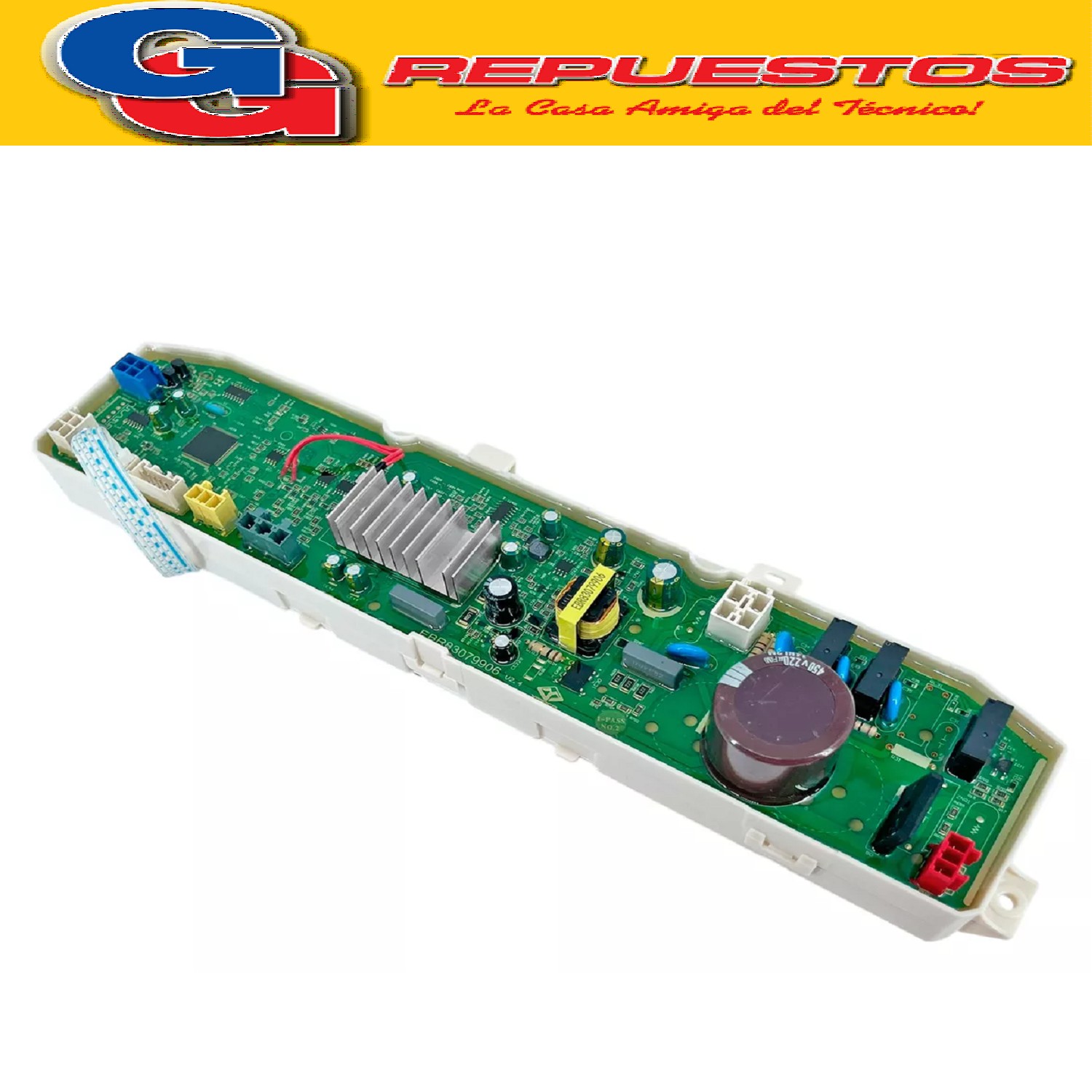 PLAQUETA PRINCIPAL PARA LAVARROPAS LG INVERTER WT8SSB  WT8WB PLAQUETA DE MANDOS Y POTENCIA LG CARGA SUPERIOR INVERTER  WT8SSB WT8WB QUALITY LINE Cod Origen: LG EBR83079906