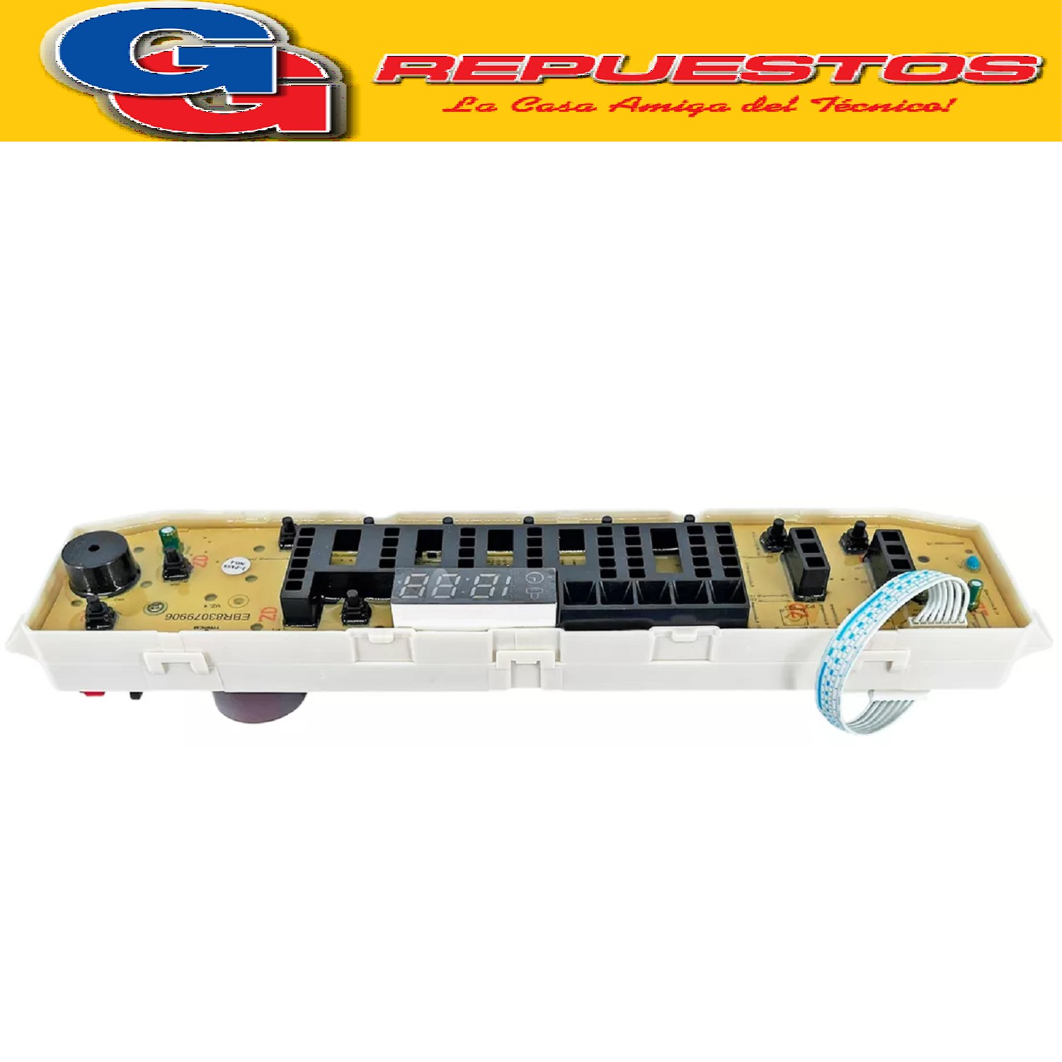 PLAQUETA PRINCIPAL PARA LAVARROPAS LG INVERTER WT8SSB  WT8WB PLAQUETA DE MANDOS Y POTENCIA LG CARGA SUPERIOR INVERTER  WT8SSB WT8WB QUALITY LINE Cod Origen: LG EBR83079906