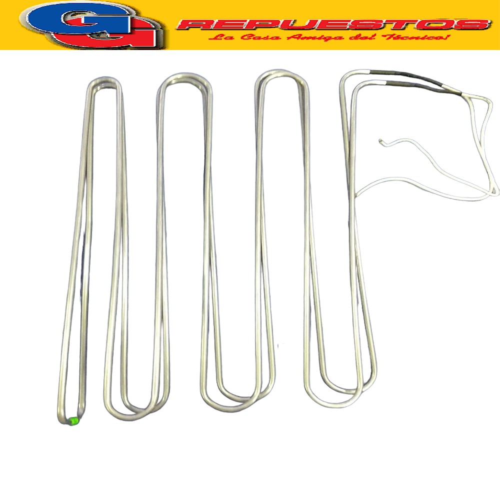 RESISTENCIA DE ALUMINIO DE HELADERA WHIRLPOOL ARB 210  ARB22 4 INVERTIDA NO FROST A311(I) 220V 190W 370T ERM390
