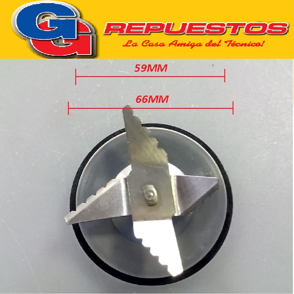 CUCHILLA LICUADORA PARA BLACK & DEKER IB55 BRASILERA