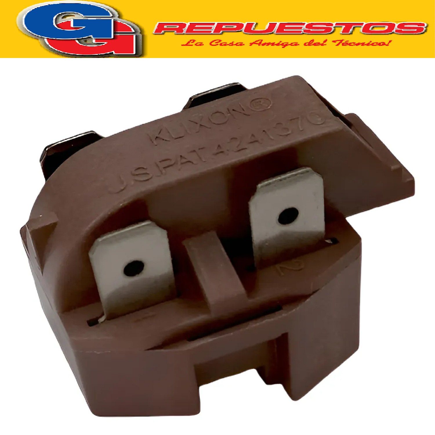 RELAY PTC 4 CONTACTOS PARA CAPACITOR PARA MOTOCOMPRESORES DE HELADERAS