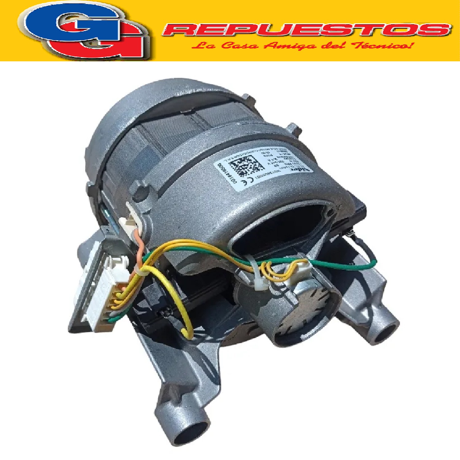 MOTOR UNIVERSAL CS D20 PARA LAVARROPAS DREAN GOLD  BLUE 12.8 701030278 DREAN GOLD 10.8 ECO DESIGN GOLD 10.8 SI BLUE! 10.8 12.8 ECO+ CANDY CYFT1084D-12 - 31006661 VITA 108T-12 - 31007404 SMART CVST810T - 31008341 15000RPM Cod Origen: WW01F02444 20584.418