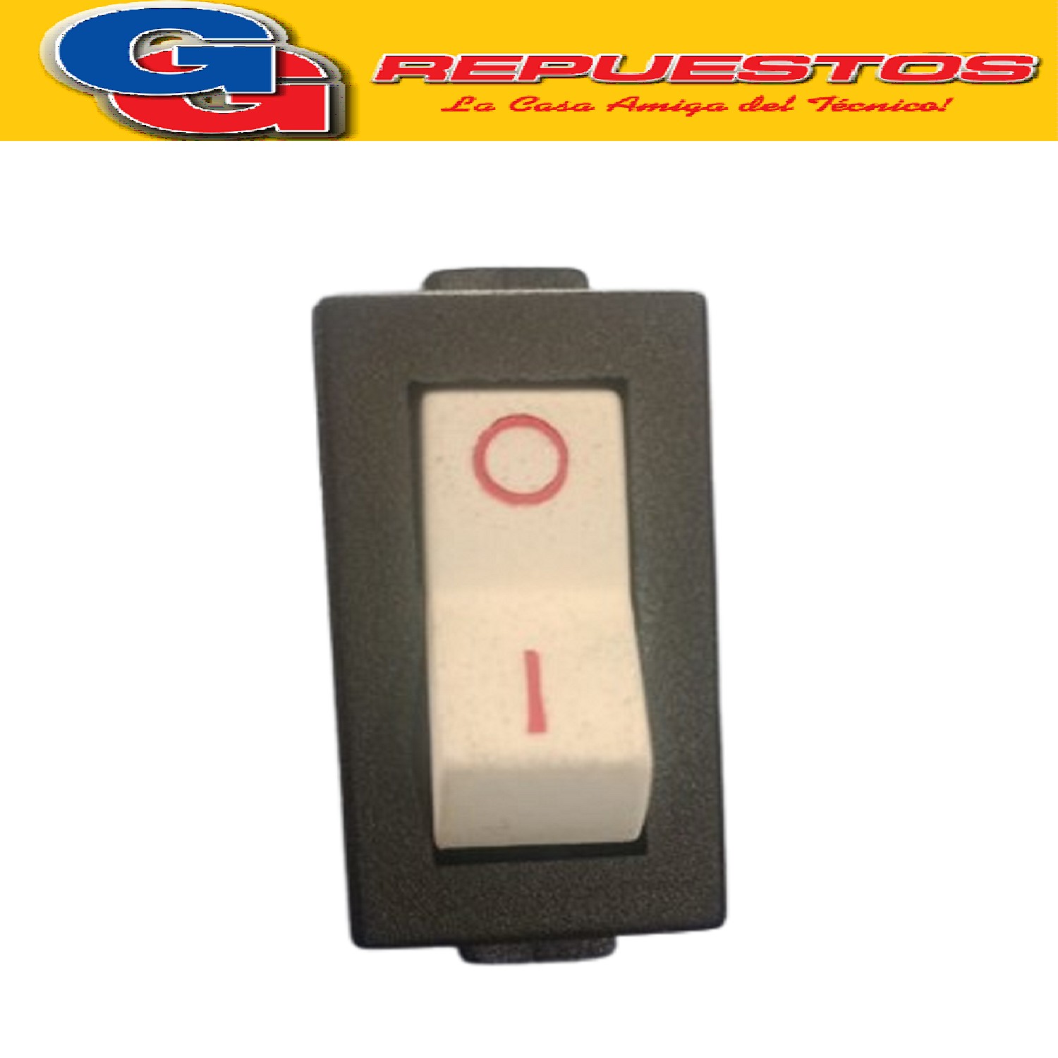 LLAVE PULSADORA 6 AMP. BORDEADORA