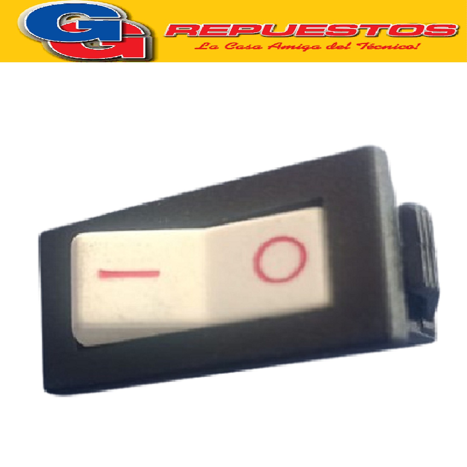 LLAVE PULSADORA 6 AMP. BORDEADORA