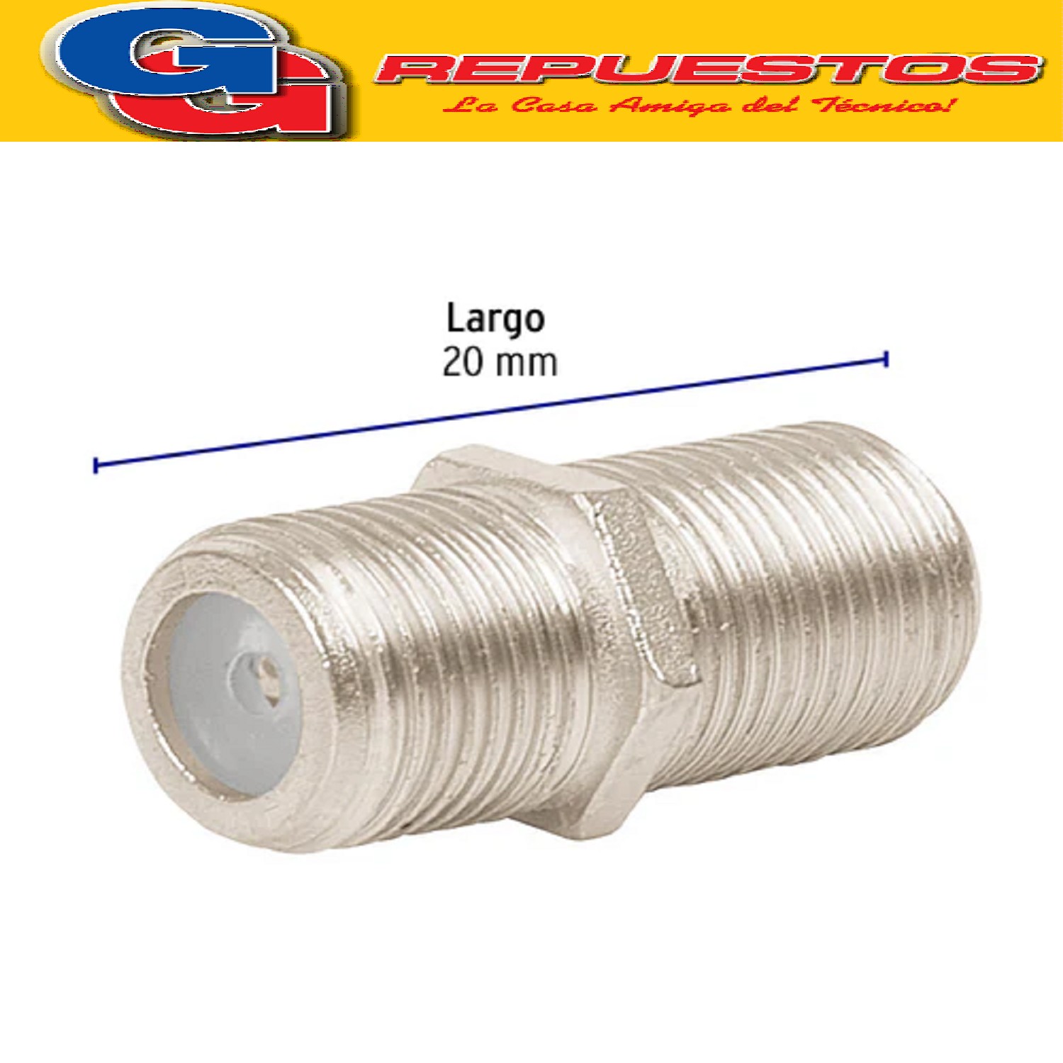 ADAPTADOR HEMBRA DOBLE FINO JL31034 (3323) UNION