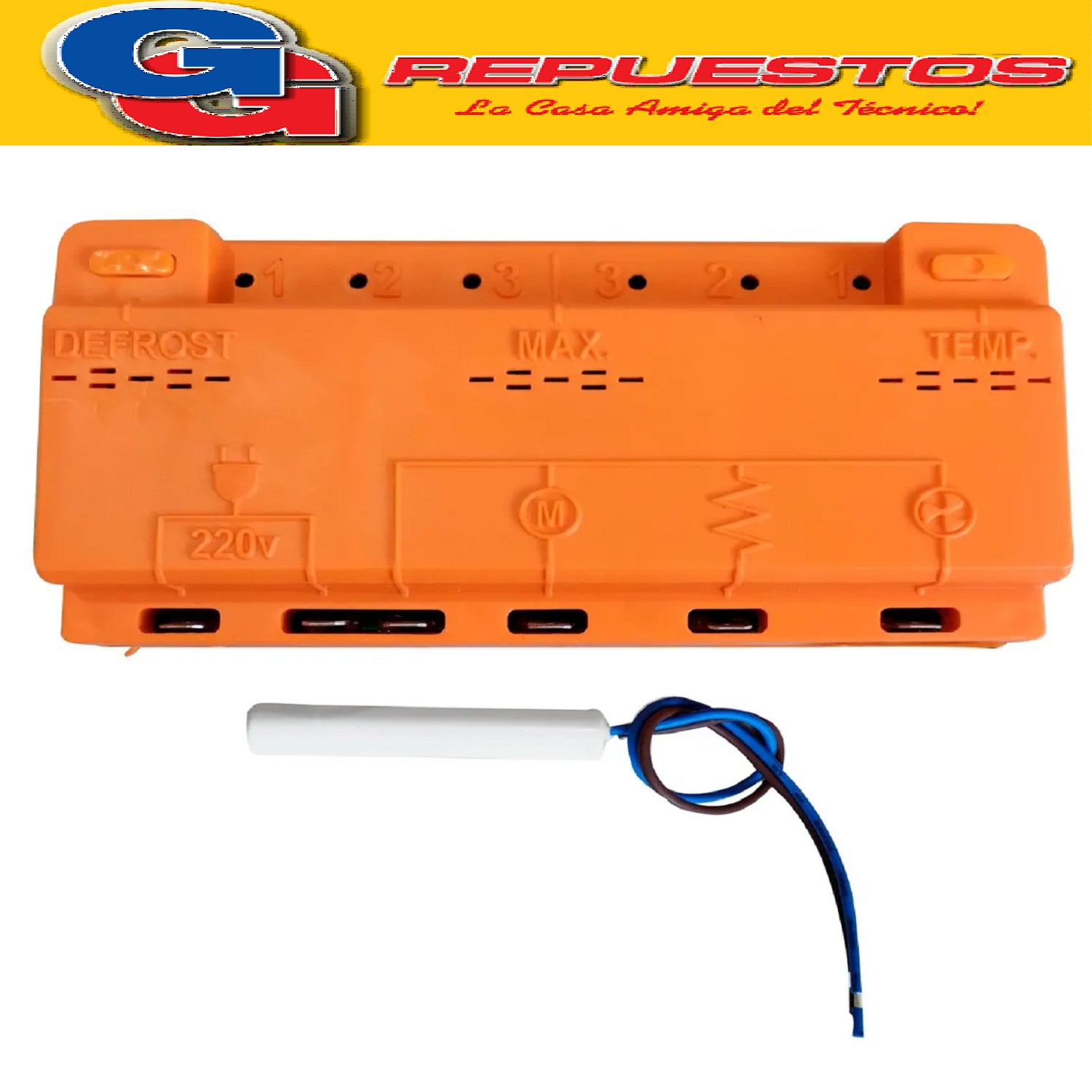 PLAQUETA UNIVERSAL PARA HELADERAS NO FROST MC PLACA  ELECTRO NICA BASIC
