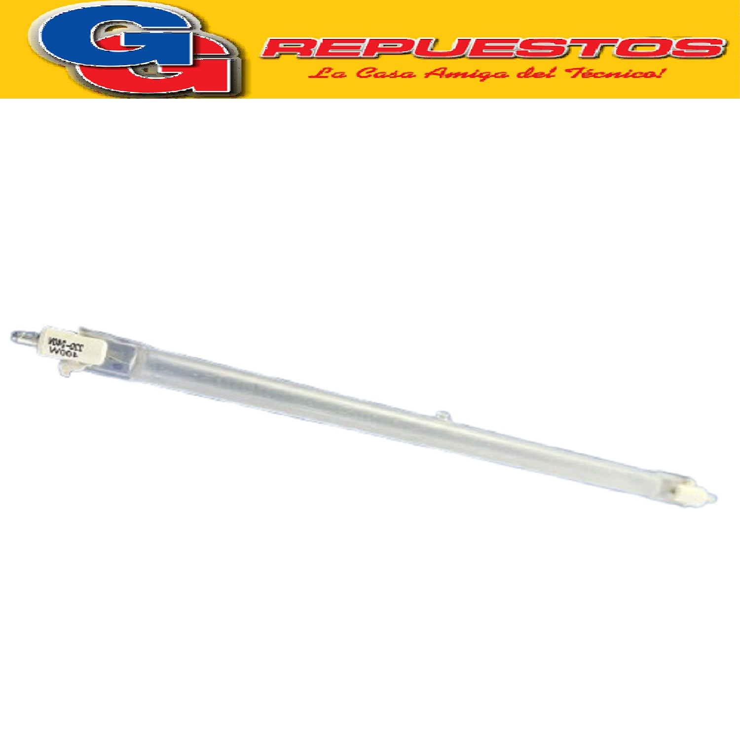 TUBO HALOGENO PARA ESTUFA 22cm de largo