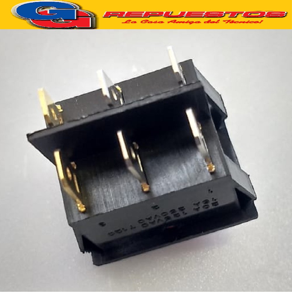 LLAVE DOBLE CON LUZ PARA RADIADOR DE ACEITE 16 AMPER