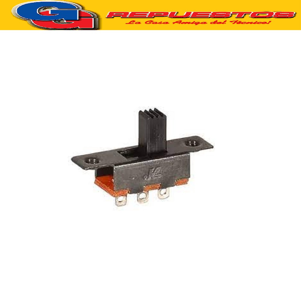 LLAVE SELECTORA DESLIZABLE PALANCA CORTA SS12F44G4, LARGO TO TAL 13 mm 3 POSICIONES