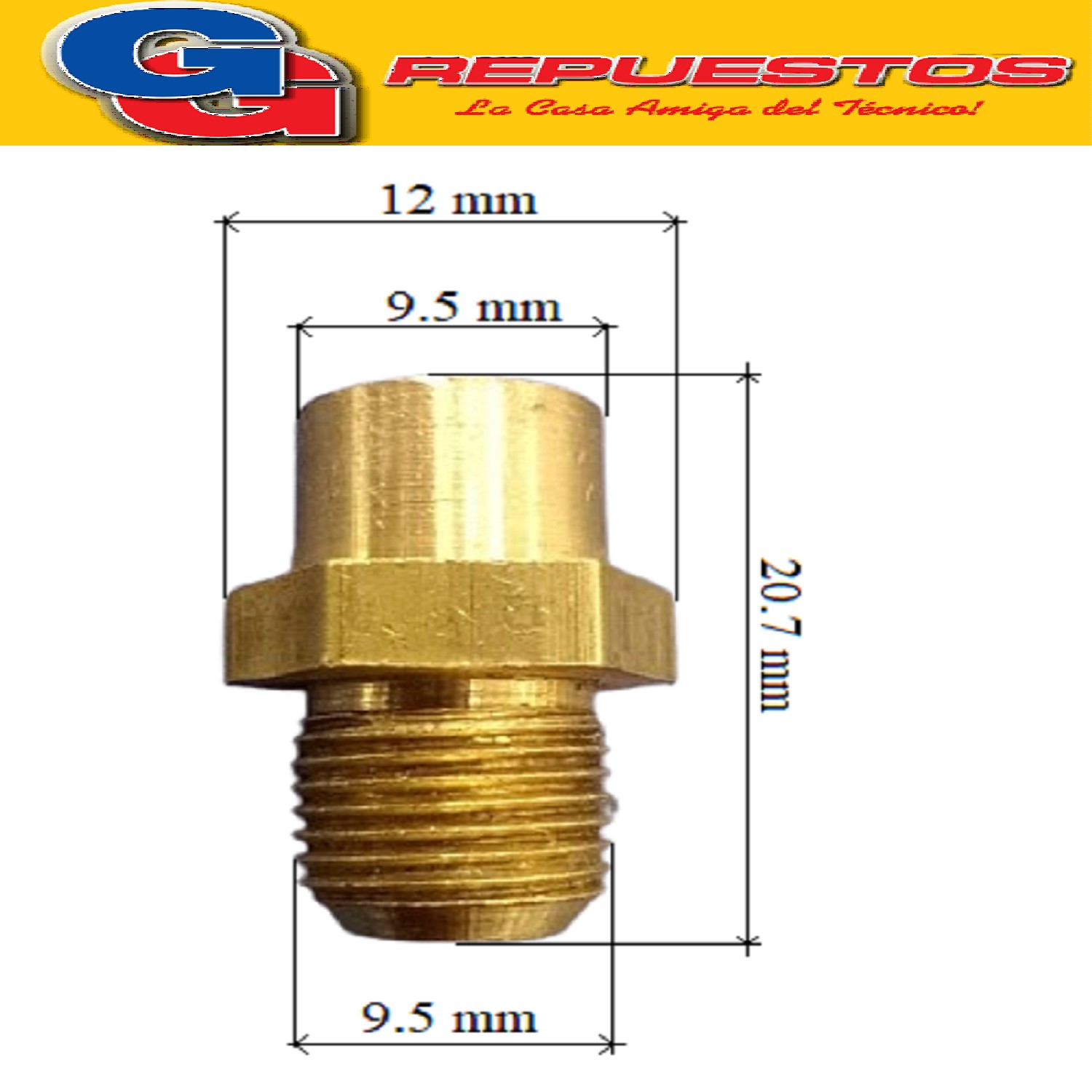 INYECTOR EMEGE QUEMADOR 9025/9050 3000 CAL