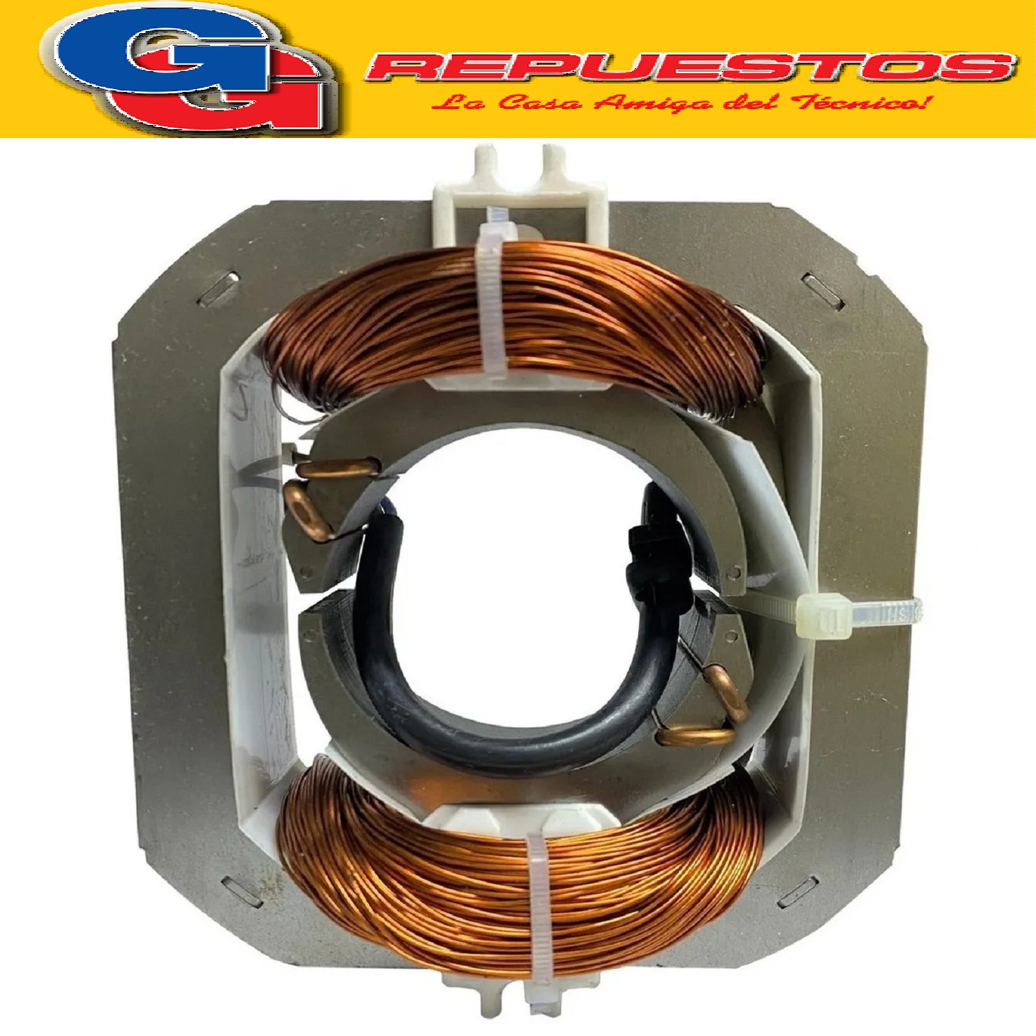 ESTATOR CAMPO ORIGINAL PARA SECARROPAS KOHINOOR A-652 C-755  SECARROPAS COLUMBIA HTS 4500 HTS 5500 C-745 C-755 C-755/2 c-765/2 A-2042 A-2052 A-652 A-655 A-655/2 A-665/2 P-2052 P-652 B-2042 B-2052 B-652 N-655 N-655/2 HTS 4202 HTS 5202 N-652 B-655/2 B-655 C-742 C-752 C-352 HTS-4201 HTS-4200 HTS-5201 HTS-5200 P-655/2 D-361 HTS 5504 HTS 5501 HTS 5503 CAMPO COCIDO RECAMBIO MOTOR