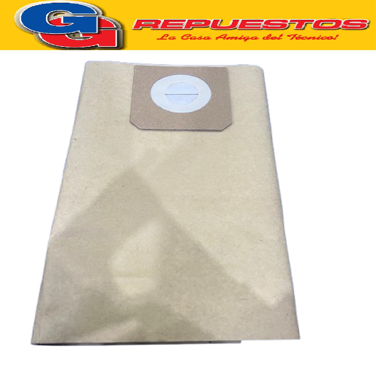 BOLSA ASPIRADORA RECOLECTORA GRANDE COMPATIBLE CON  YELMO MA XI JET 1108 (X3) 10CM X 10CM DIAM 6,3XCM ( medidas de la bolsa 31 cm x 54 Cm )