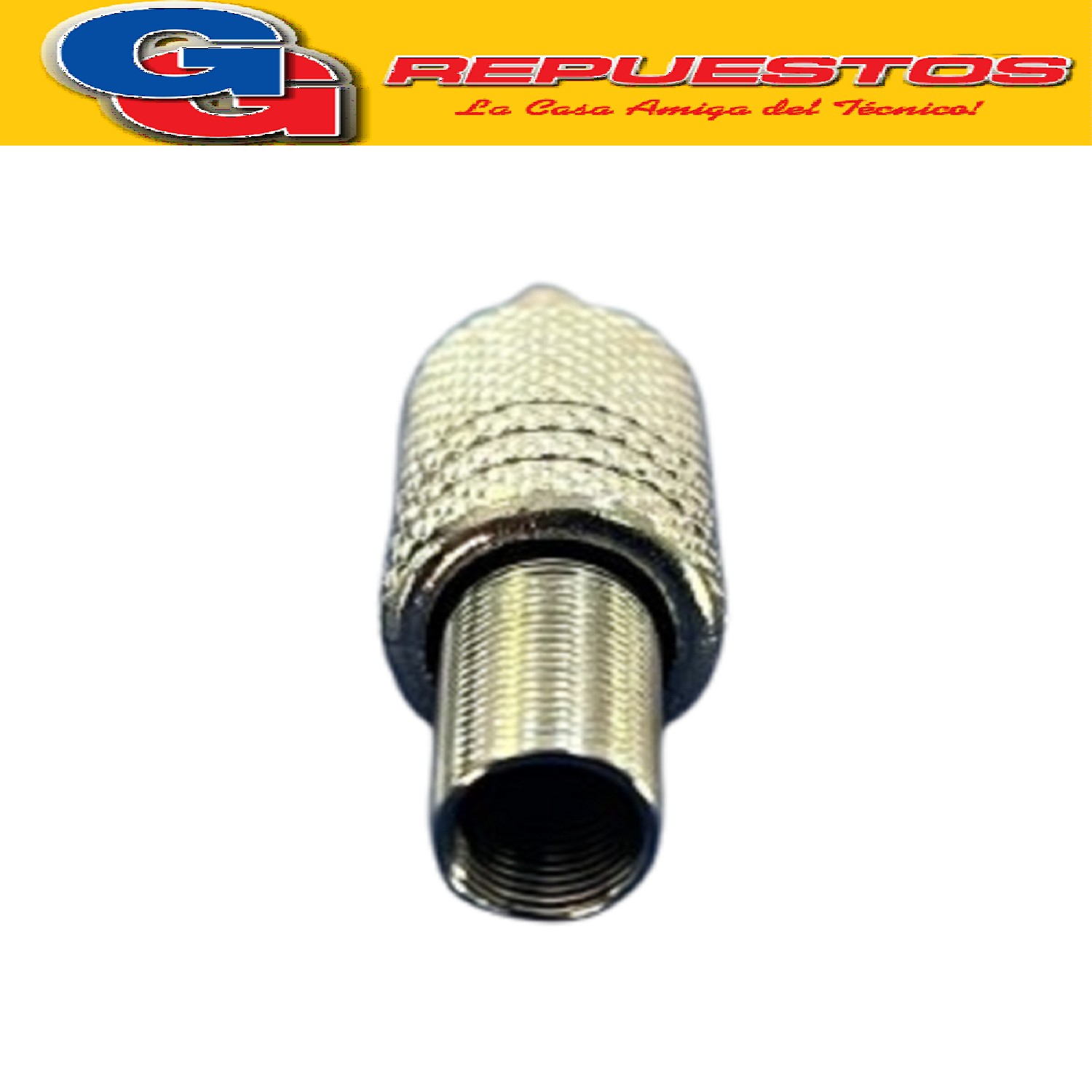 FICHA PLUG MONO 3.5mm METALICO CON RESORTE