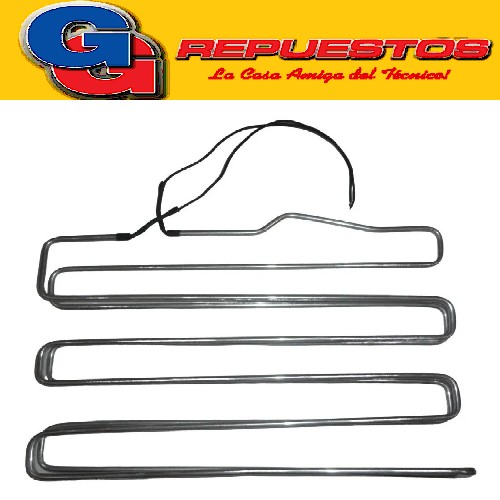 RESISTENCIA ALUMINIO PARA HELADERA ELECTROLUX DFF37 NO FROST RESISTENCIA DESHIELO 220V ELECTROLUX DFF37
NO FROST. (4601)-ELECTROLUX DF37 -DFF40-DFF44-DFF39-DF45-DFW45-DW45X-DF35-
DF38-DF41 (TODAS DF NO FROST T/ORIGINAL) Cod.Origen:
5205952 (ELECTROLUX-GAFA) 70091082/1_RESISTENCIA DESHIELO (SOLA) DE EVAPORADOR DFF3
Produttore: Ind.Argentina (4601)
POTENCIA: 260W 220V