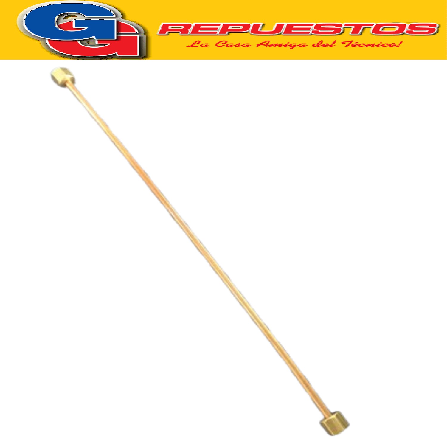 CAÑO VENTURI NIVEL HH 27 CM CALEFON ORO AZUL