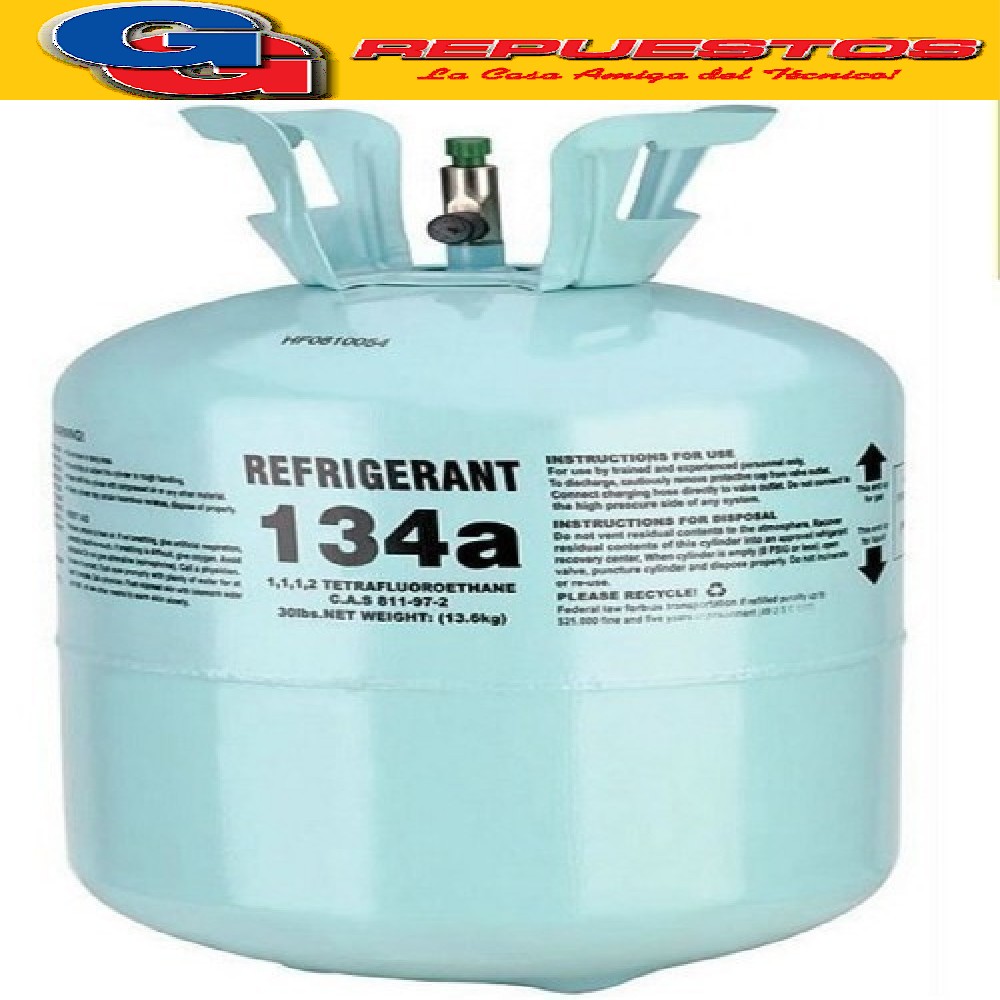 GARRAFA GAS R134a x 13.6 kg