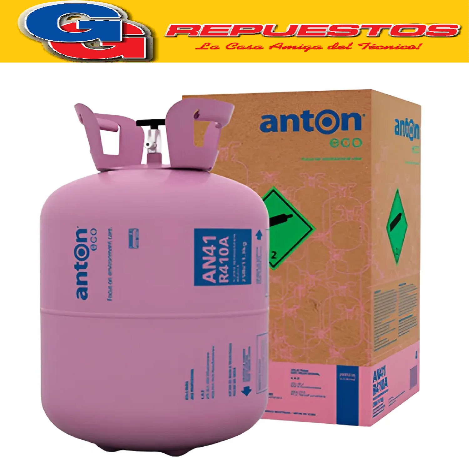 GARRAFA GAS R410 x 11.30 kg