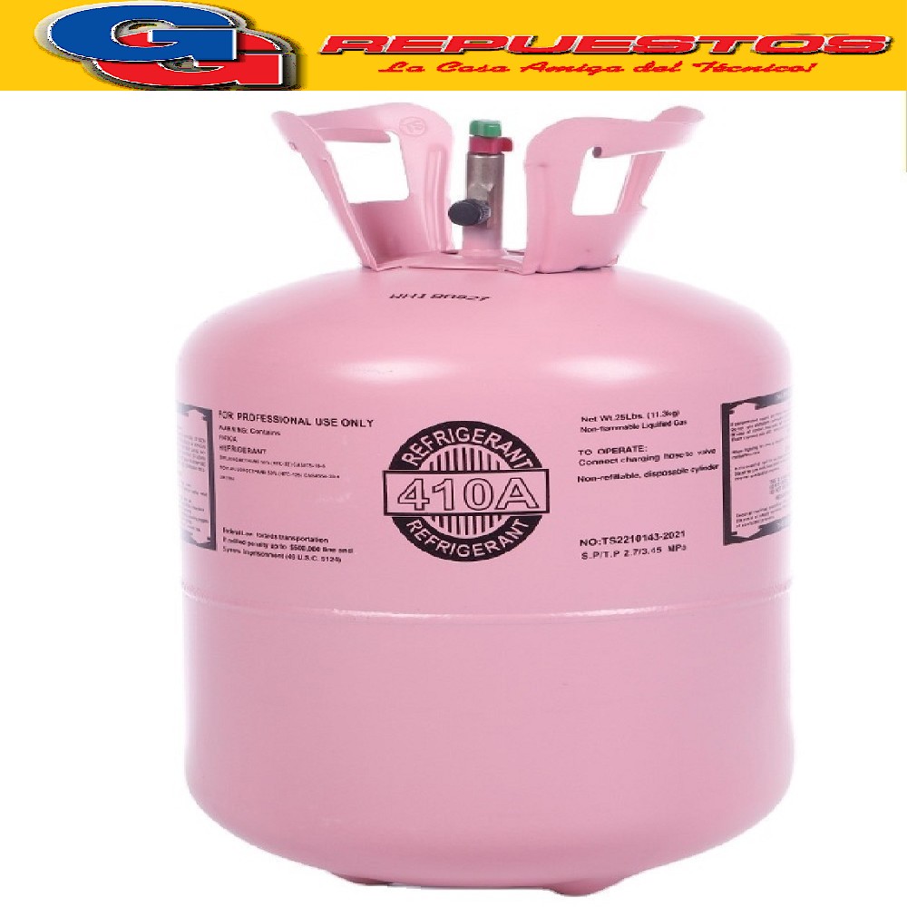 GARRAFA GAS R410 x 11.30 kg