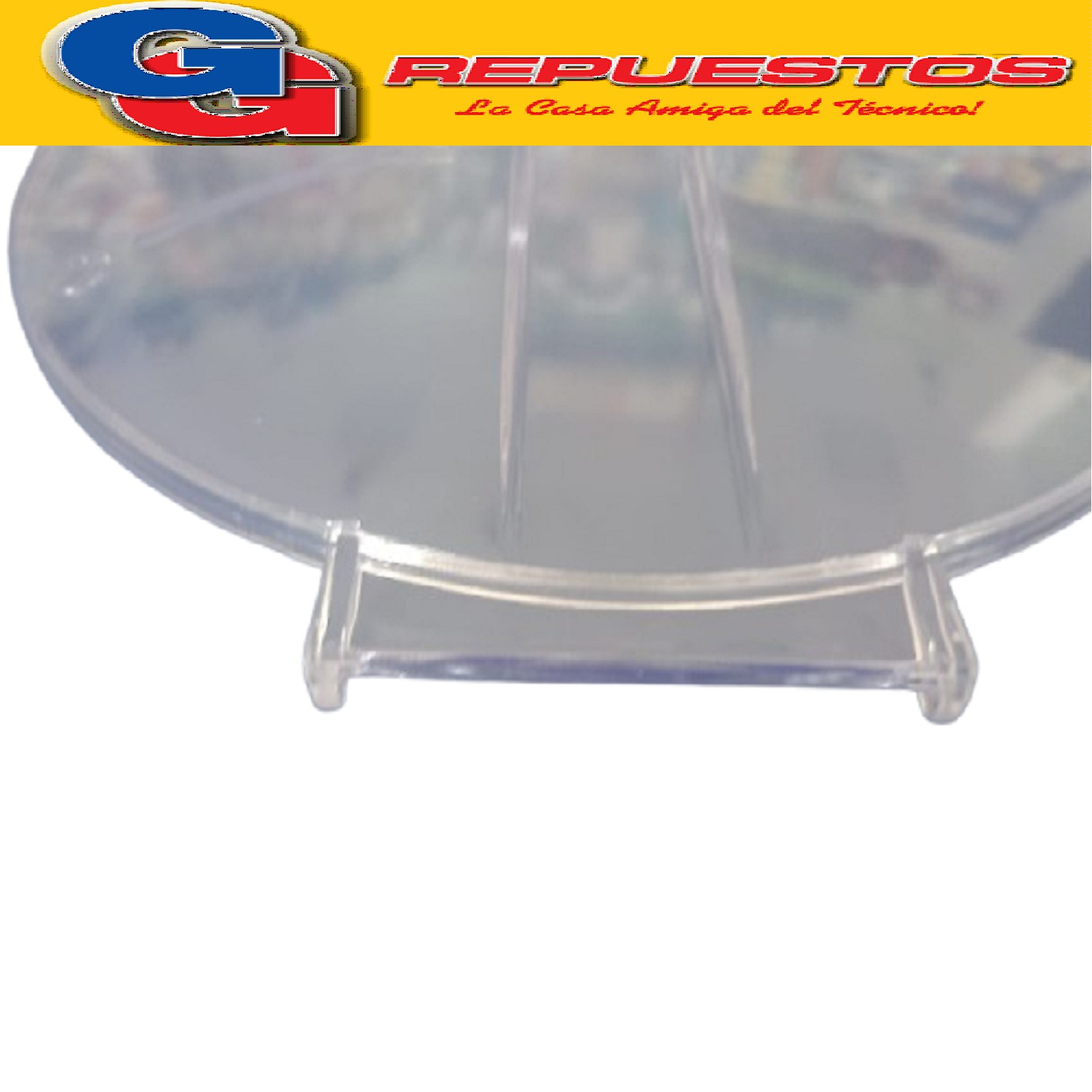TAPA SECARROPAS CODINI TRANSPARENTE M/NUEVO (sin boton de ag arre)