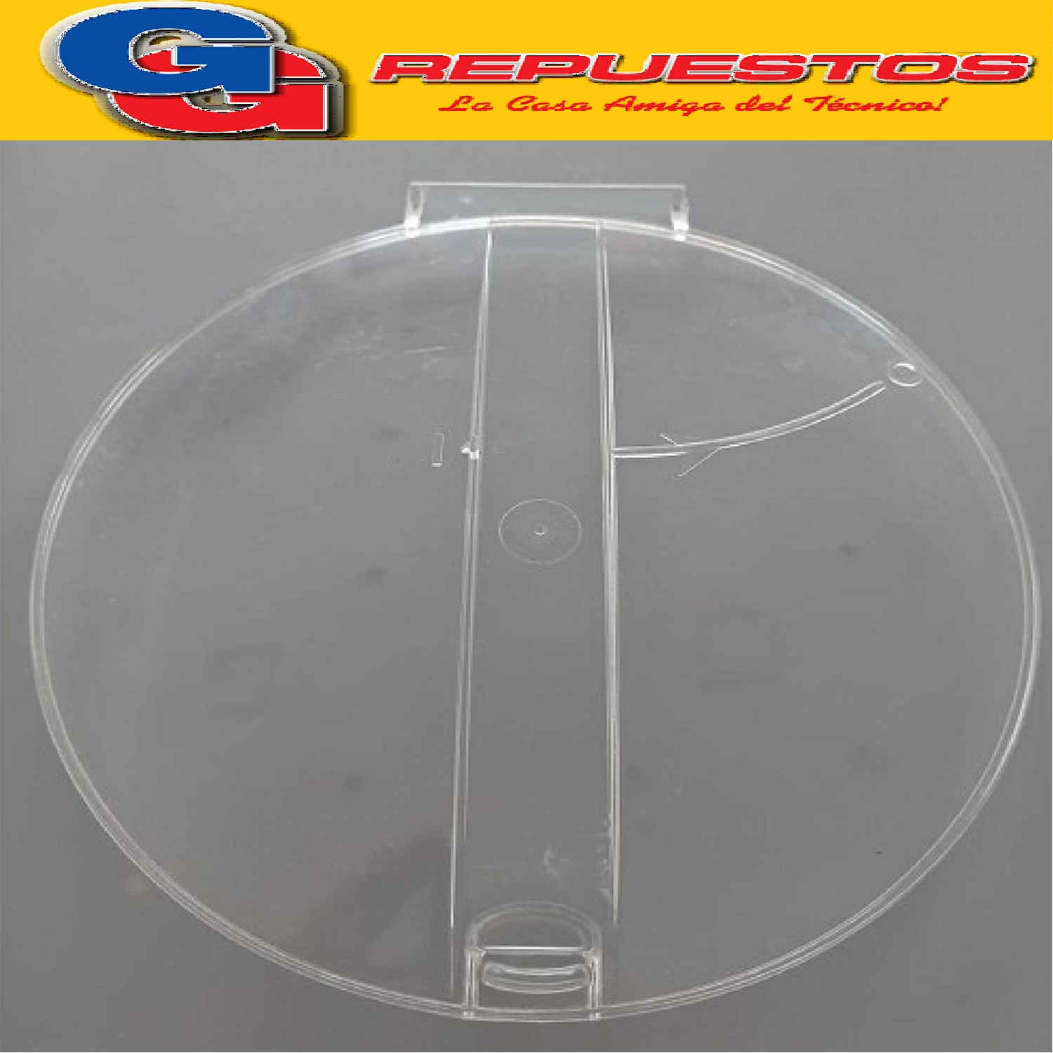 TAPA SECARROPAS CODINI TRANSPARENTE M/NUEVO (sin boton de ag arre)