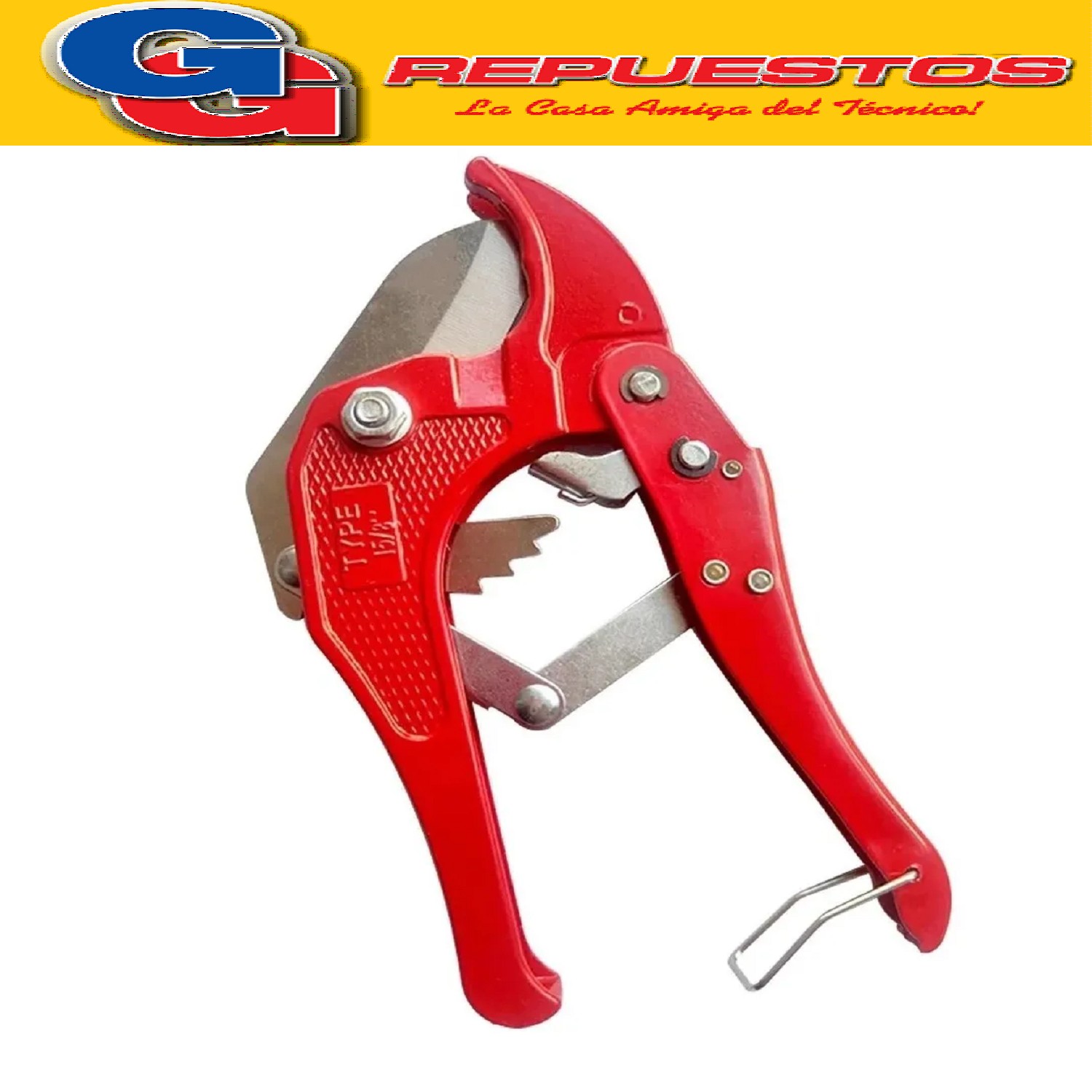 PINZA CORTA CAÑO PVC TUBE CUTTER CT-1060 CORTADORA TIJERA PARA CAÑO PLASTICO