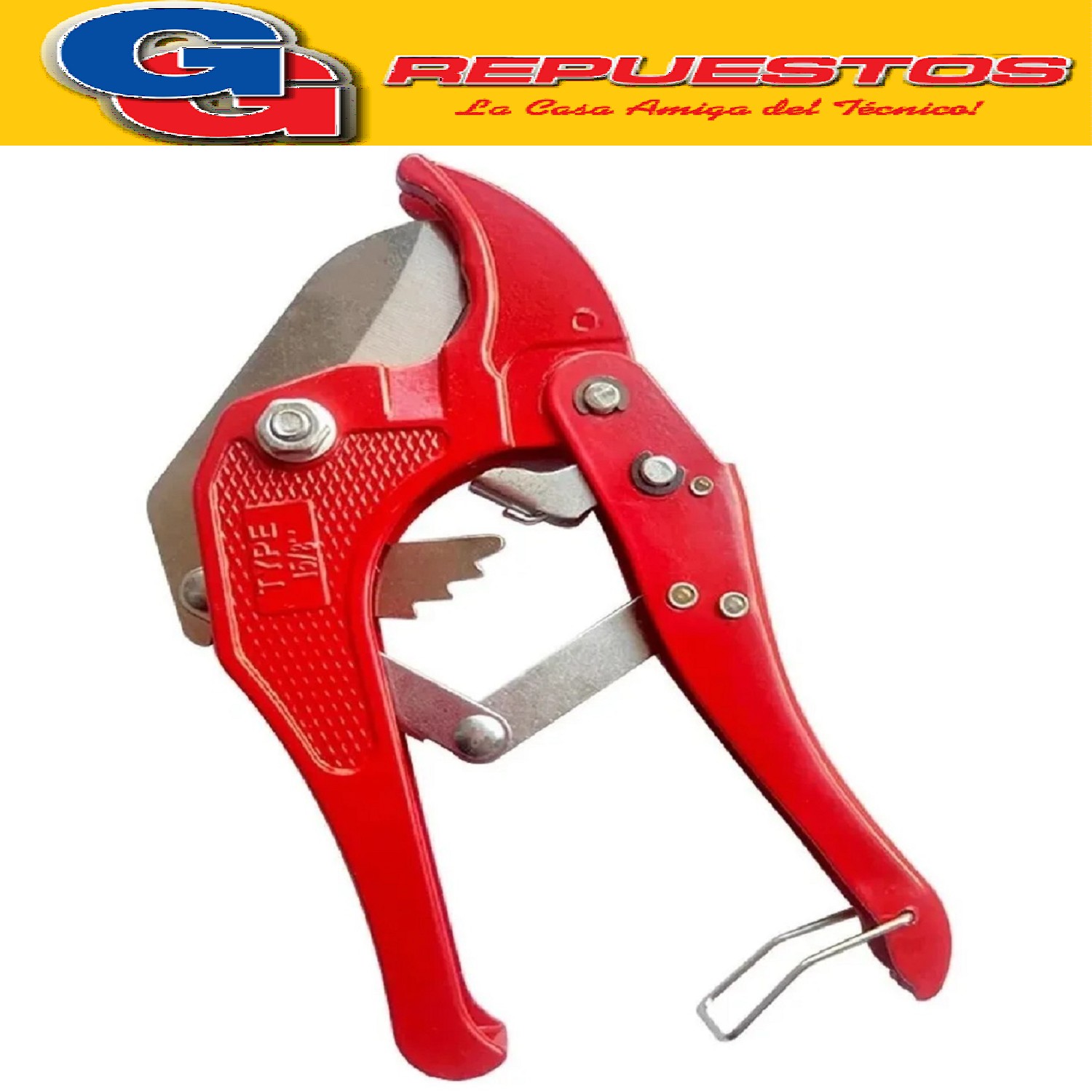 PINZA CORTA CAÑO PVC TUBE CUTTER CT-1060 CORTADORA TIJERA PARA CAÑO PLASTICO
