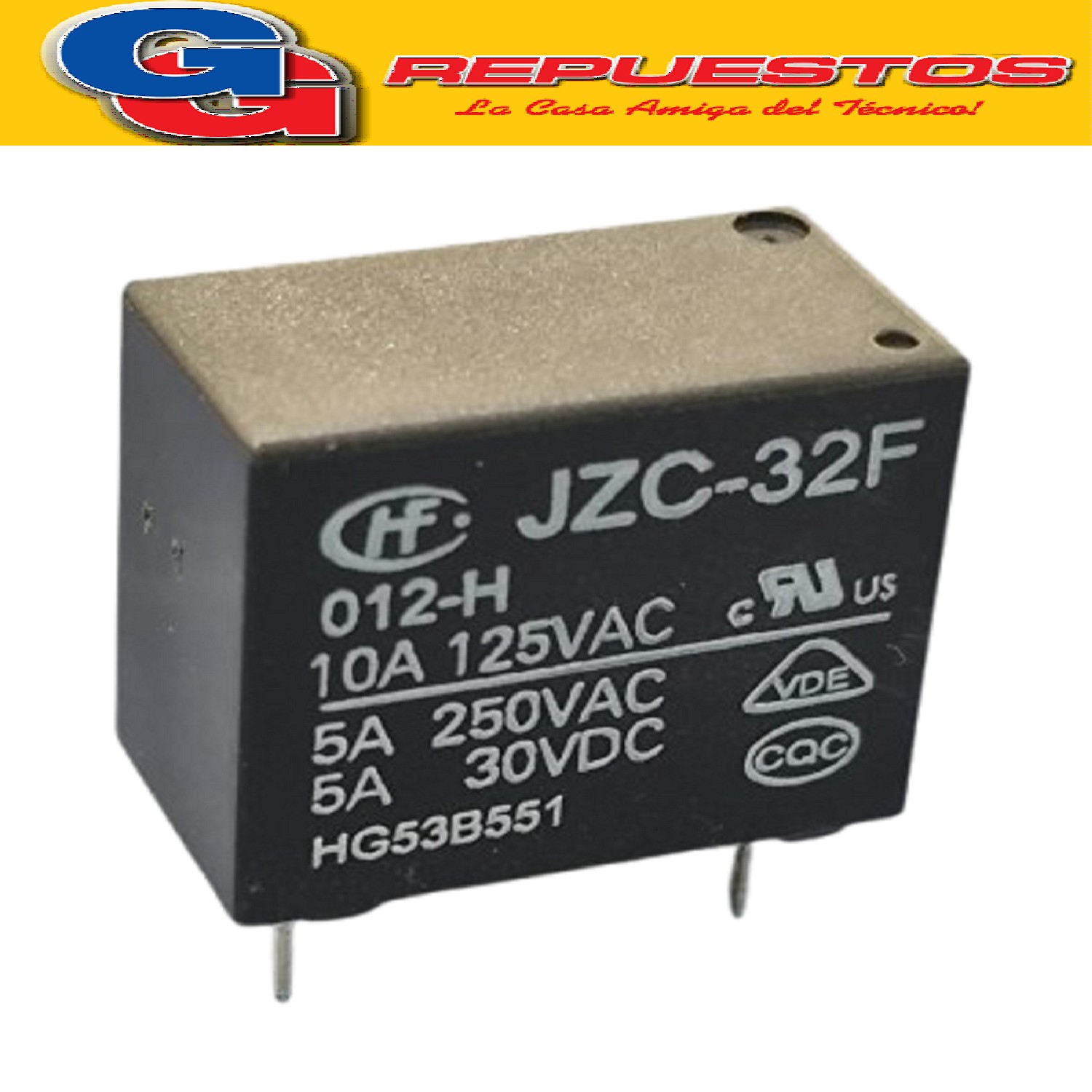 RELAY RE940 12V 5A