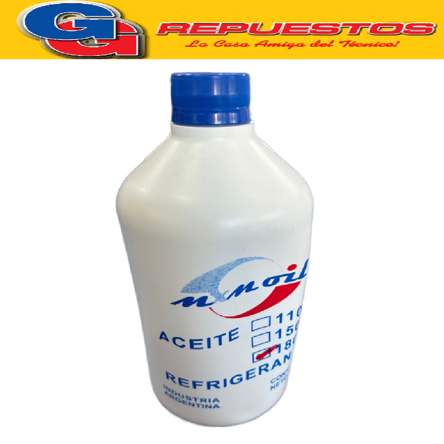 ACEITE REFRIGERACION 1 LITRO R12-R22 VISCOSIDAD 180 INCONGEL ABLE MXM OIL
