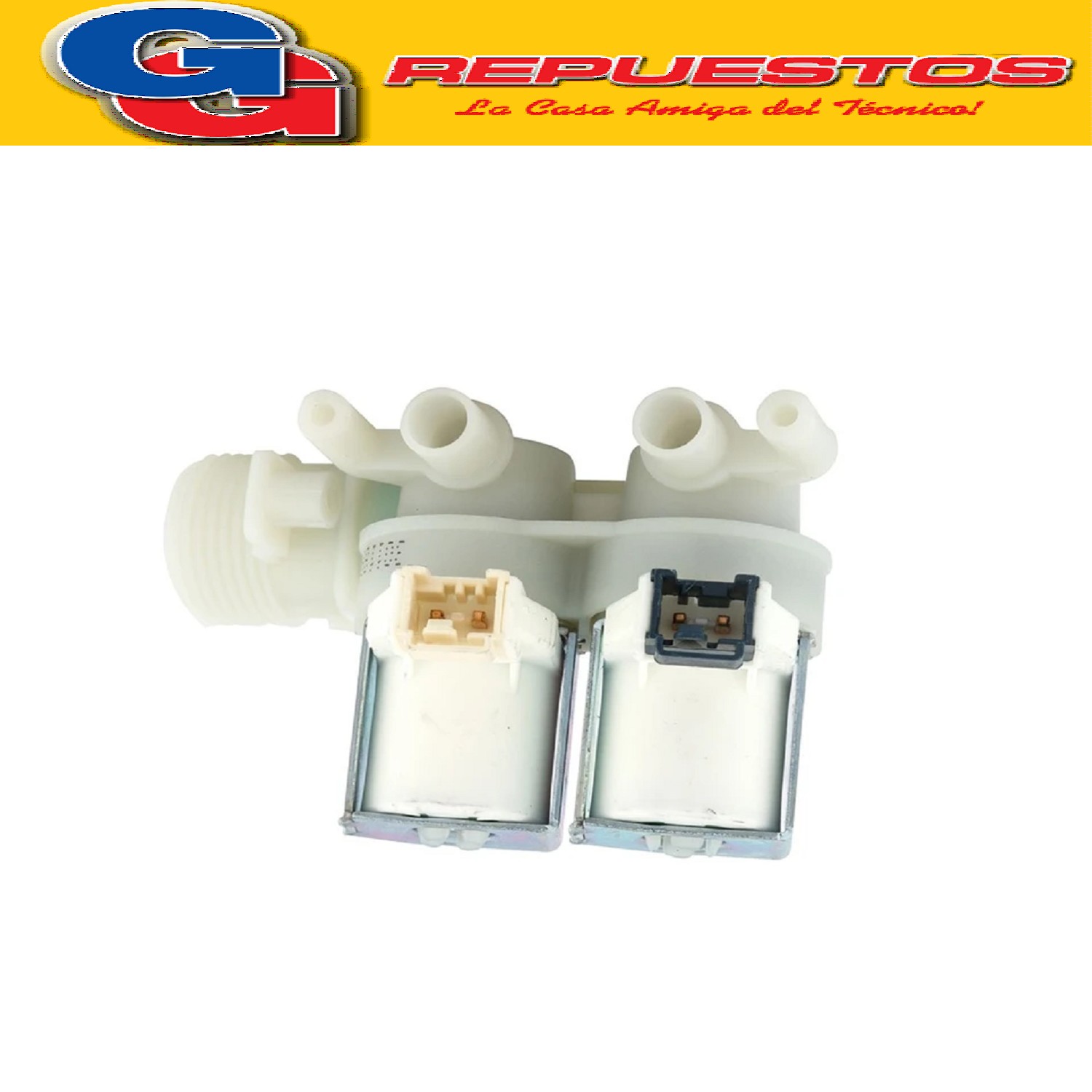 ELECTROVALVULA PARA LAVARROPAS DOBLE VIAS CON PINES DE 220 V PARA ARISTON AB5AG-AB43AG-AQXL105AG-AQXXF129HAG-AQXXL129AG -AR7F105AG.C-AR7F105SAG-AR7L85AG.C-AV40AG- ARISTON INDESIT AV41AG50/60-AV51AG50/60-AV61AG- AVF108SAG-AVF129AG-AVL105AG-AVL82AG-AVL95AG- WIXL65AG-WIXL95AG-WLF75-WLF80-WLF91AB ELECTROVALVULA DOBLE 7 LT.RST2 5 COD. ORIGEN 097712 (MERLONI ARISTON) C00110333 (MERLONI ARISTON) 326081321 (WHIRLPOOL) 482000022813 (WHIRLPOOL)