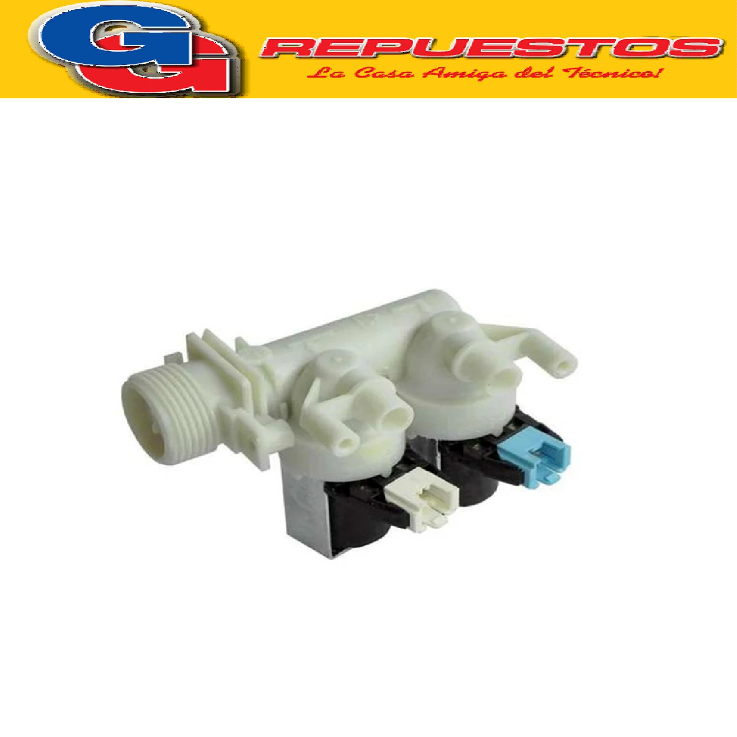 ELECTROVALVULA PARA LAVARROPAS DOBLE VIAS CON PINES DE 220 V PARA ARISTON AB5AG-AB43AG-AQXL105AG-AQXXF129HAG-AQXXL129AG -AR7F105AG.C-AR7F105SAG-AR7L85AG.C-AV40AG- ARISTON INDESIT AV41AG50/60-AV51AG50/60-AV61AG- AVF108SAG-AVF129AG-AVL105AG-AVL82AG-AVL95AG- WIXL65AG-WIXL95AG-WLF75-WLF80-WLF91AB ELECTROVALVULA DOBLE 7 LT.RST2 5 COD. ORIGEN 097712 (MERLONI ARISTON) C00110333 (MERLONI ARISTON) 326081321 (WHIRLPOOL) 482000022813 (WHIRLPOOL)