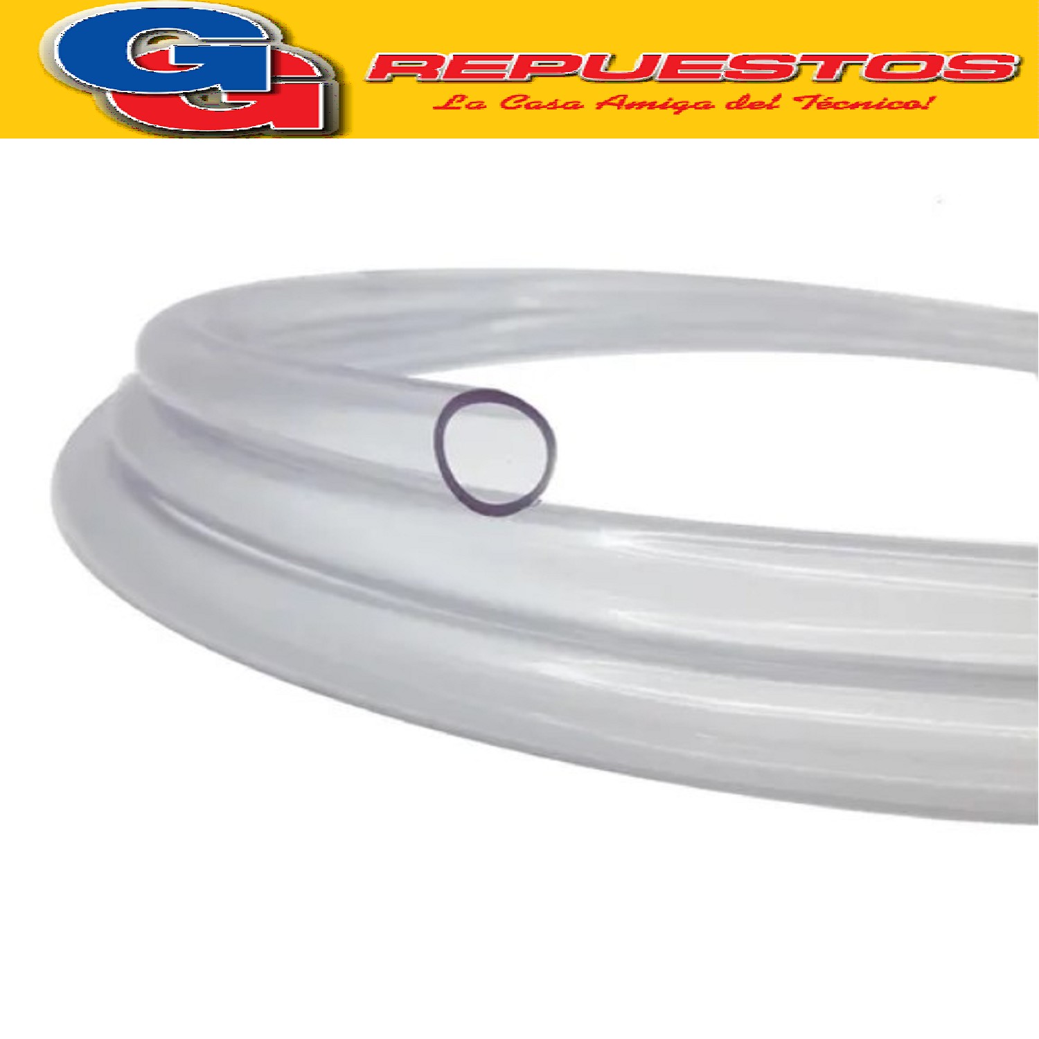 MANGUERA DE CRISTAL 1/4 POR METRO  PARA BOMBA DE CONDENSADOR