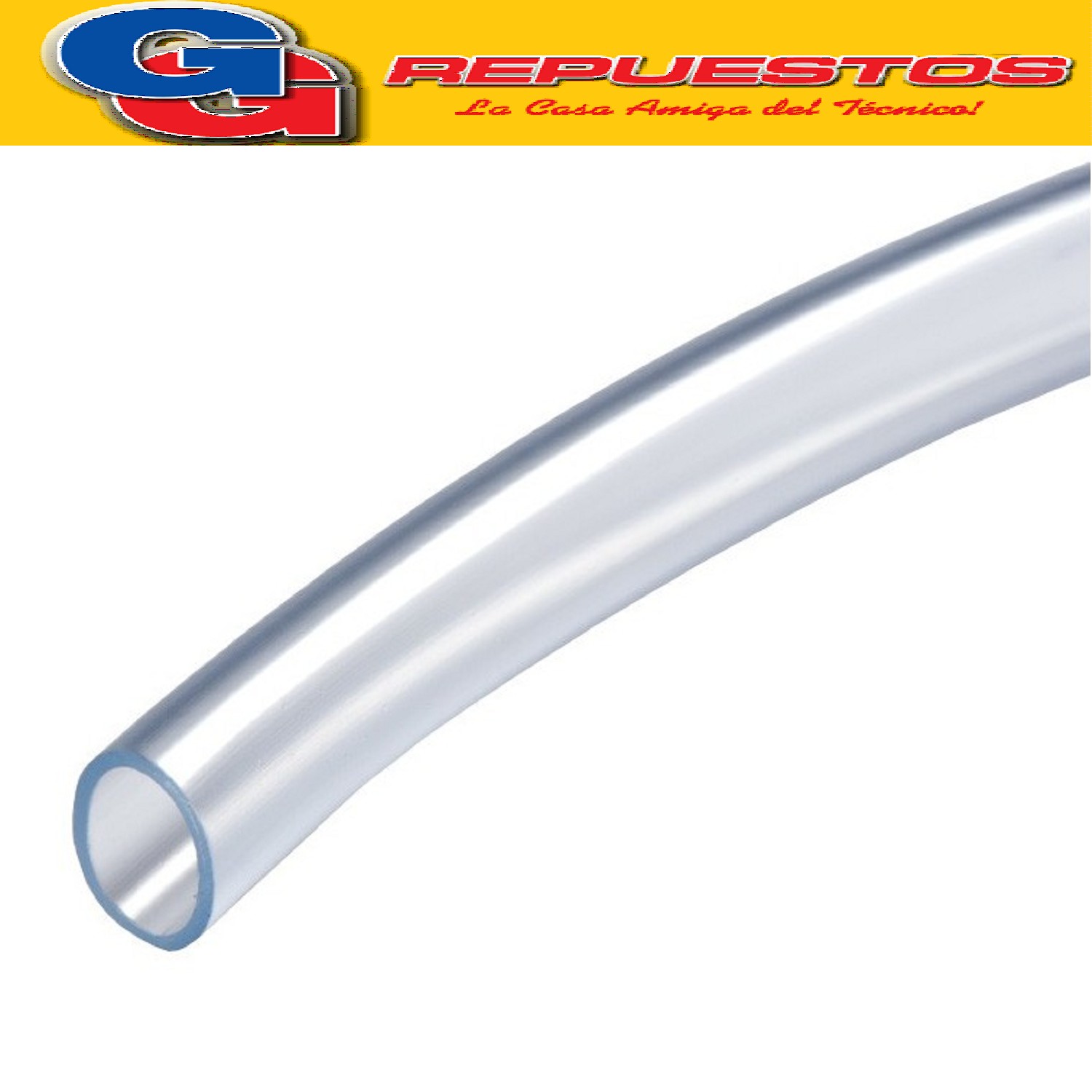 MANGUERA DE CRISTAL 1/4 POR METRO  PARA BOMBA DE CONDENSADOR