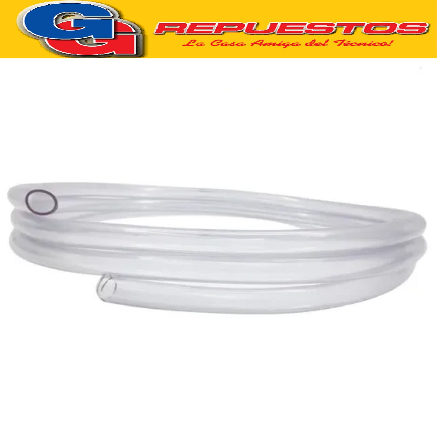 MANGUERA DE CRISTAL 1/4 POR METRO  PARA BOMBA DE CONDENSADOR