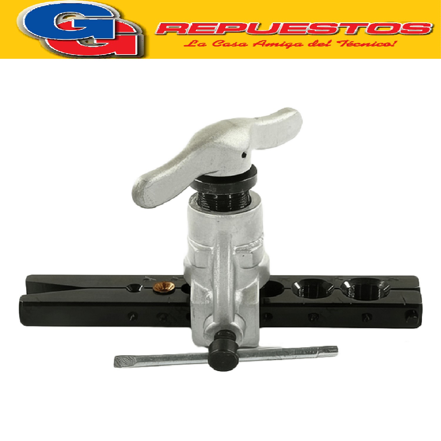 PESTAÑADORA PESADA 3/16 A 3/4 CT-808A CON EMBRAGUE CT-808 HV AC excéntrico PARA CAÑOS DE 3/16, 1/4, 5/16, 3/8, 1/2, 5/8, 3/4