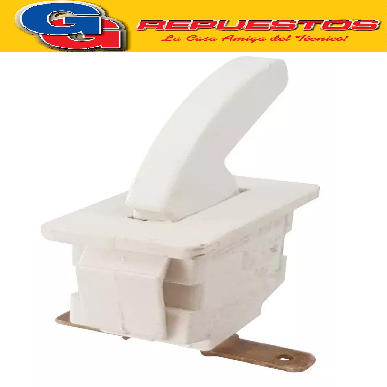 INTERRUPTOR LUZ HELADERA PARA GAFA 2 CONTACTOS - NORMAL  CER RADO  PARA PHILCO-LACAR 2509 Cod.Origen: 2221520 (GAFA ARG.) INTERRUPTOR LUZ HELADERAS Produttore: EMICOL (Made in Brazil) (ITU 13) 13/17