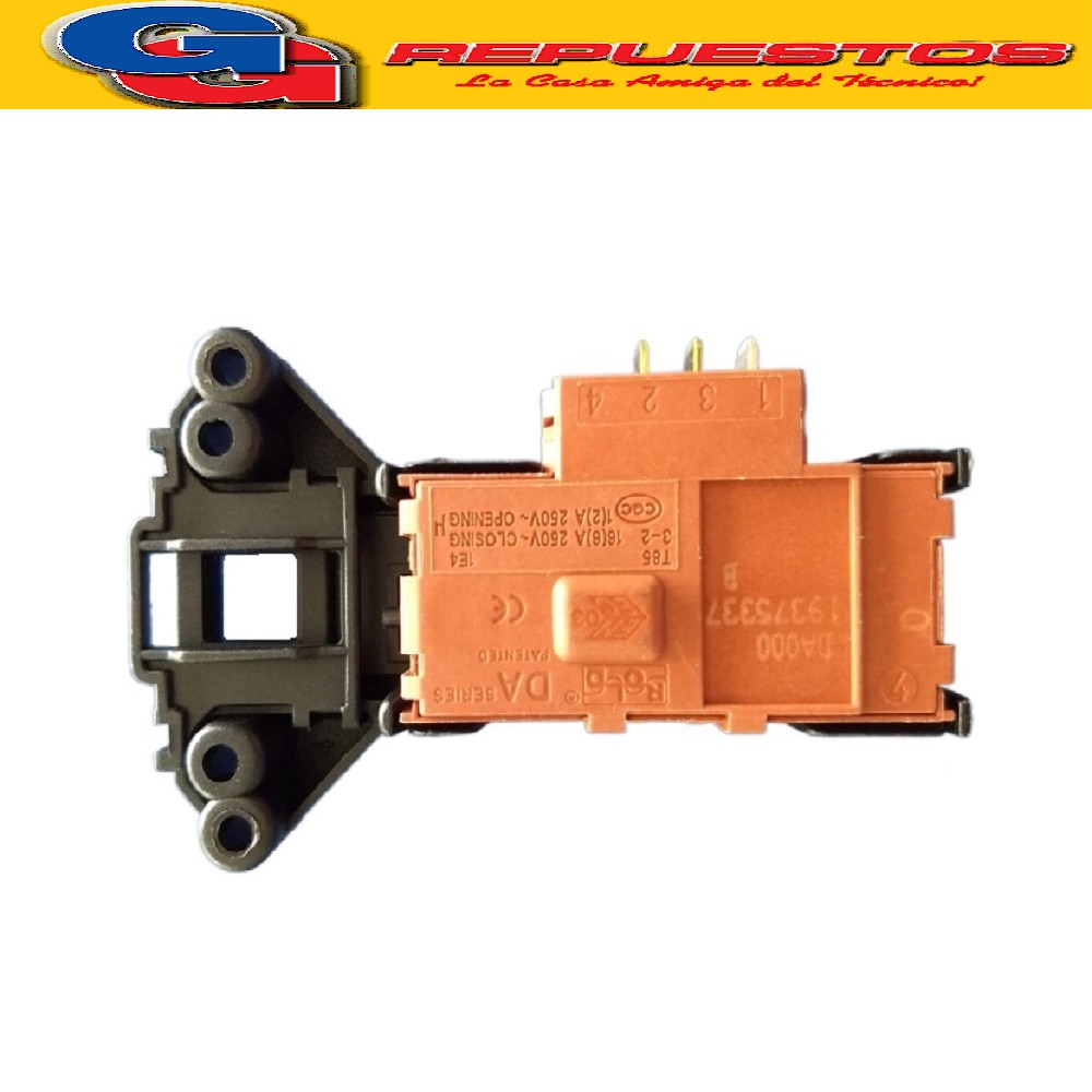 BLOCAPUERTA PARA LAVARROPAS PATRICK de 6.5 Kg LPK65E10BA- LP K66E10BA (ORIGINAL) CODINI WHITE WESTINGHOUSE CF60 Cod.Origen: WW02L00486 (MABE) BLOQUEADOR DE PUERTA 6.5KG PAT 810611 (MABE) Bloqueador de puerta 6.5Kg Pat
814490684-814490685-8614 (490) LAVADORA DE CERRADURAS DE PUERTA BEKO/ Fabricante: Metalflex- ITW ZV446T 2805310100-2805310400-2805311400-2805311500 (BEKO) LAVADORA DE CERRADURAS DE PUERTA BEKO/ Fabricante: Rold DA000004 Producto : SELONG (170628) B04030008