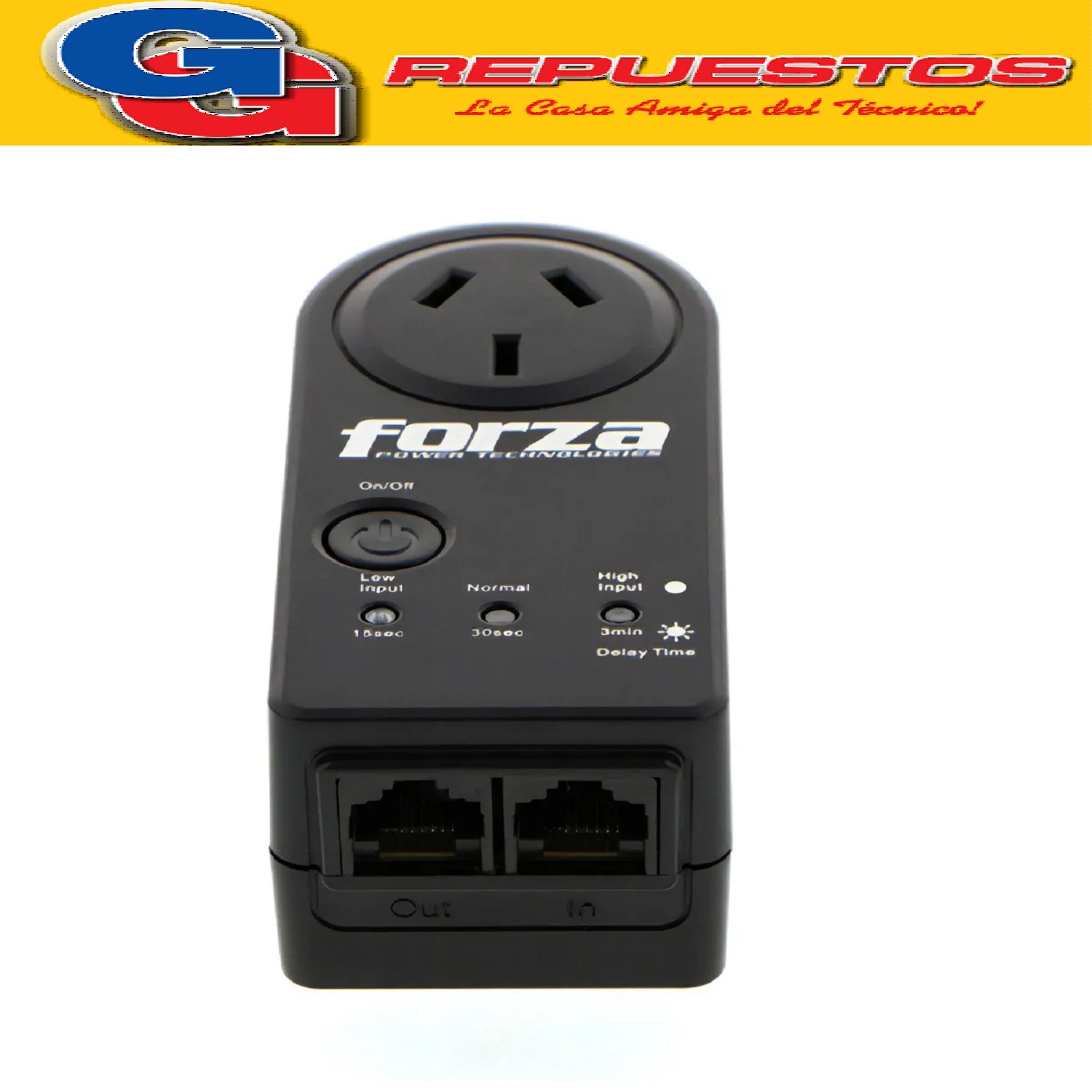 PROTECTOR DE TENSION FORZA PARA HELADERA-AIRES ACONDICIONADO -TELEVISORES Y DE MAS ELECTRODOMESTICOS