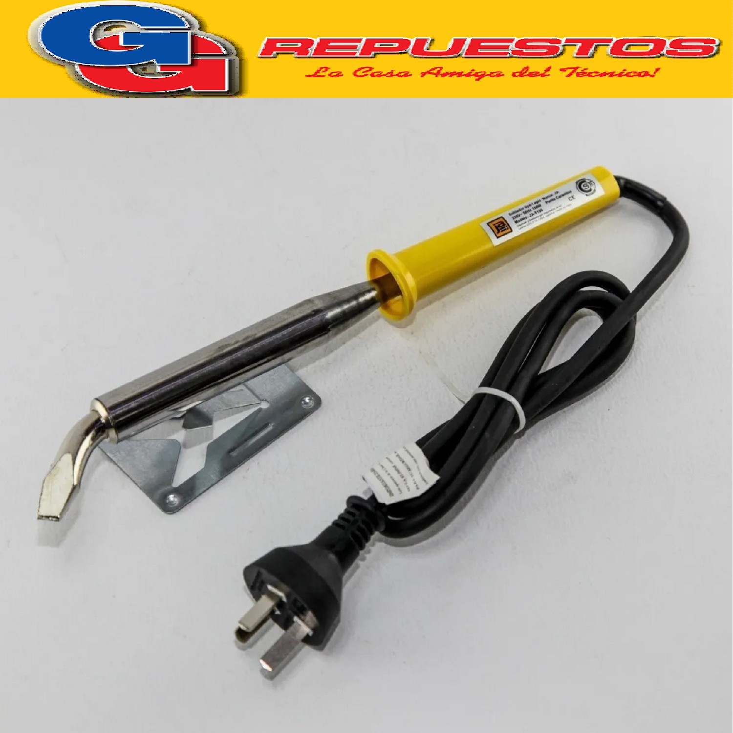 SOLDADOR DE ESTAÑO PREMIUM 150W PUNTA CHANFLE