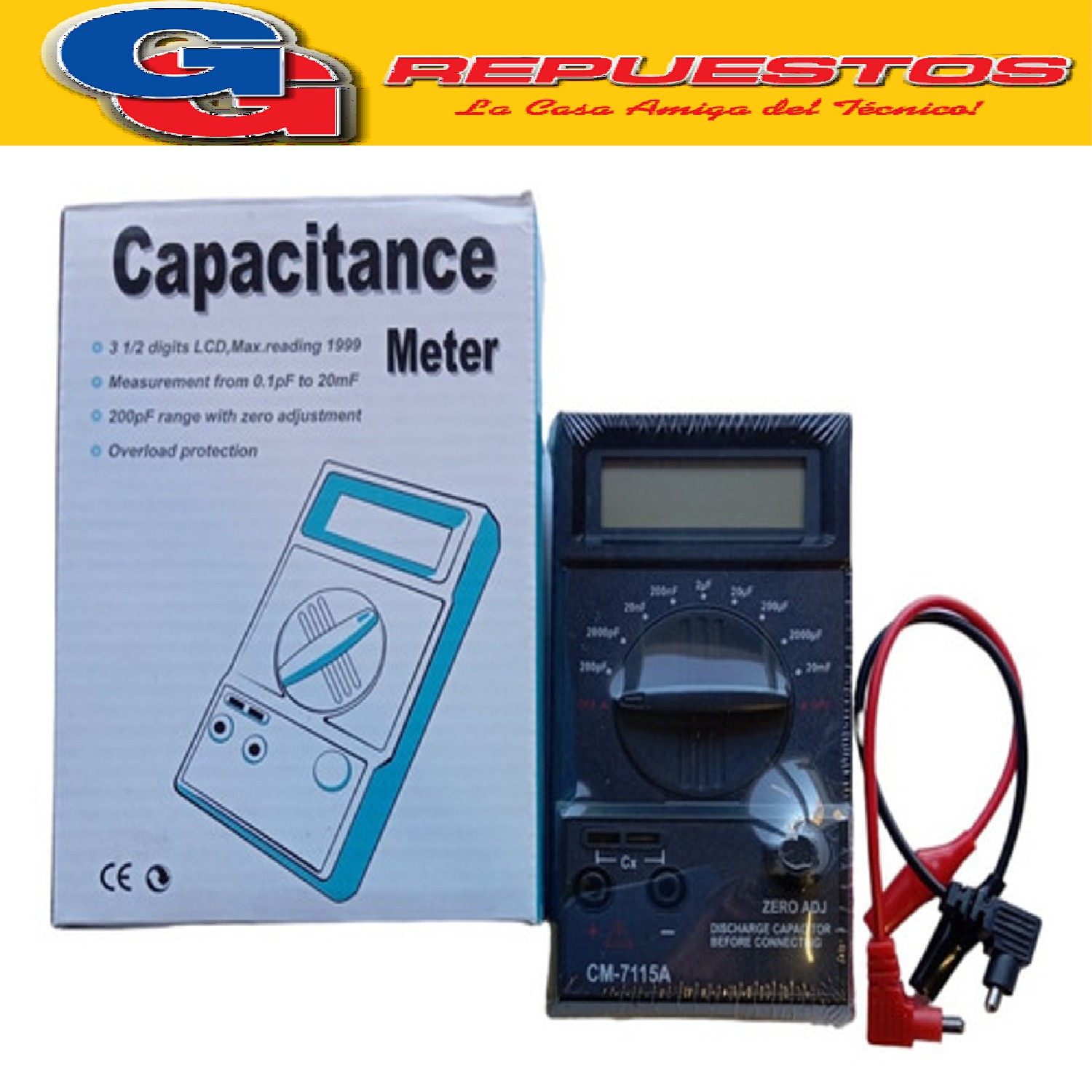 CAPACIMETRO CM-7115A