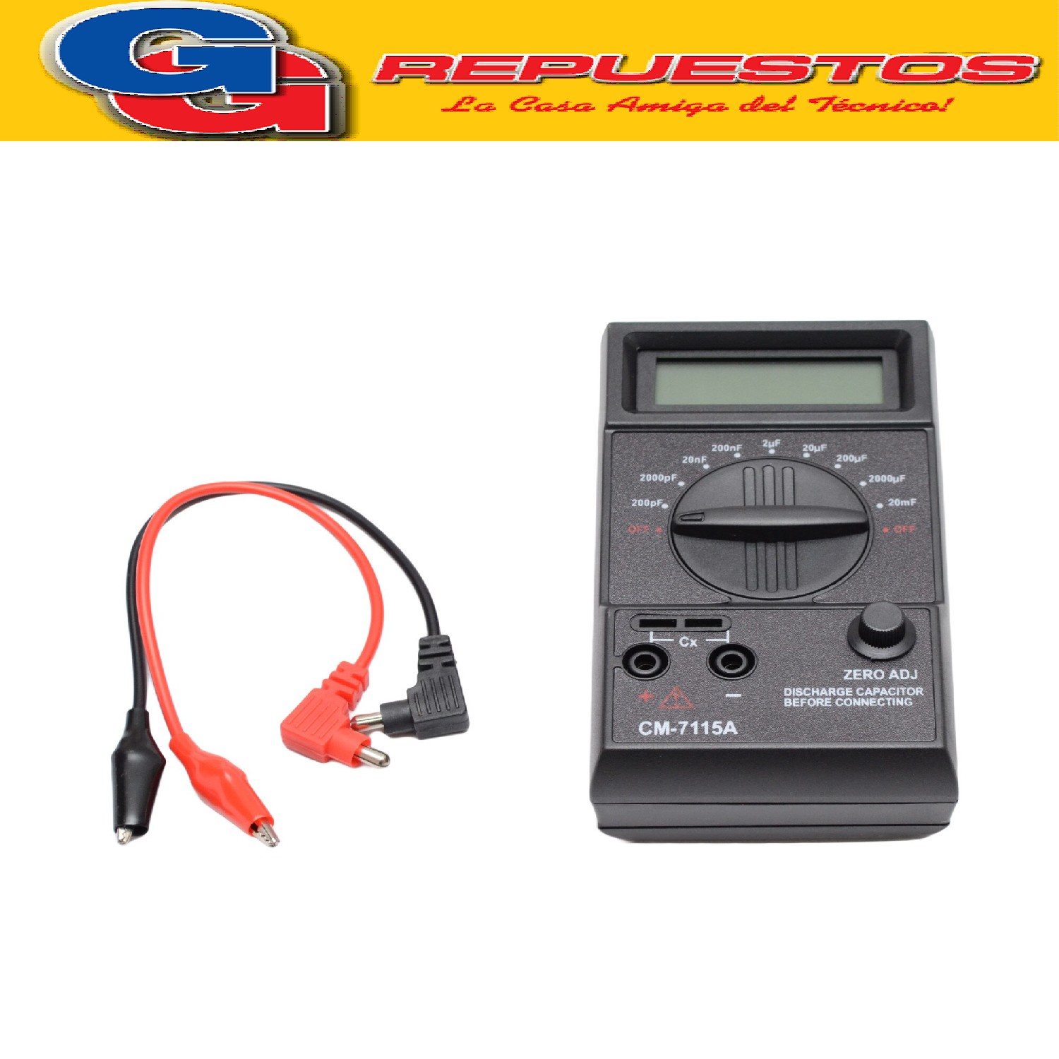 CAPACIMETRO CM-7115A