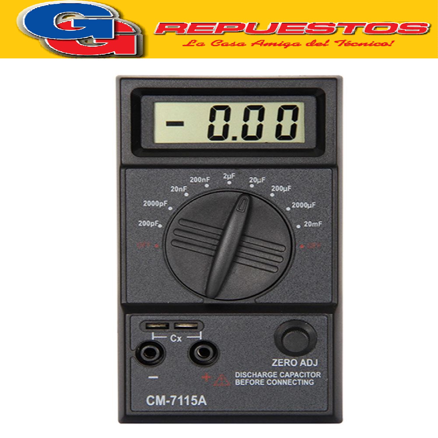 CAPACIMETRO CM-7115A