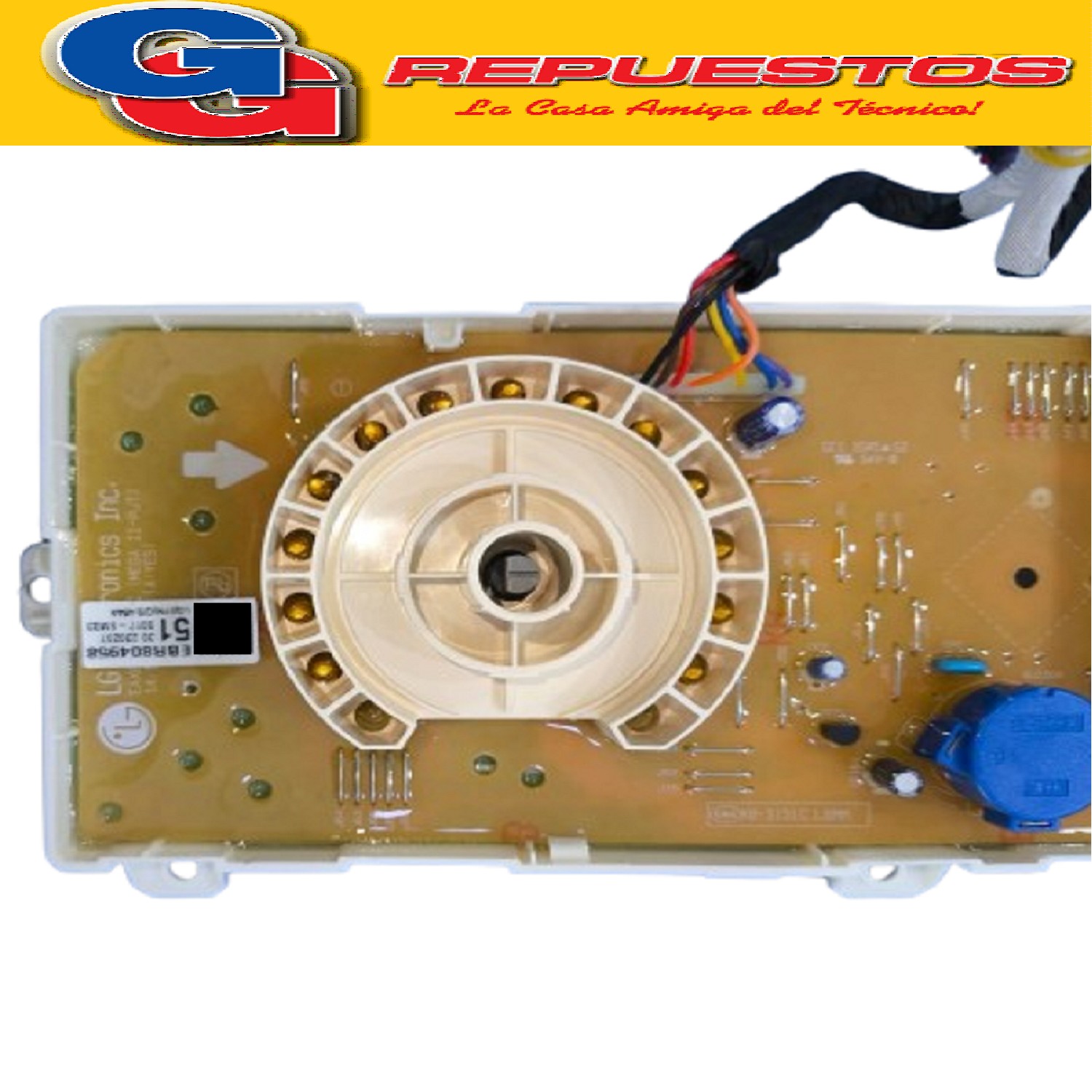 PLAQUETA DISPLAY PARA LAVARROPAS LG F1580RD (ORIGINAL) 14158 51
AGF76163890 (LG) Package Assembly C/S
EBR80495851 (LG) PCB Assembly Display
EBR80578945 (LG) PCB Assembly Main
AGL75352524 (LG) Panel Assembly Control