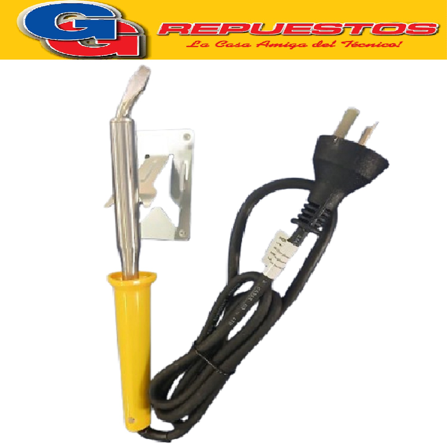 SOLDADOR DE ESTAÑO PREMIUM 100W PTA CHANFLE
