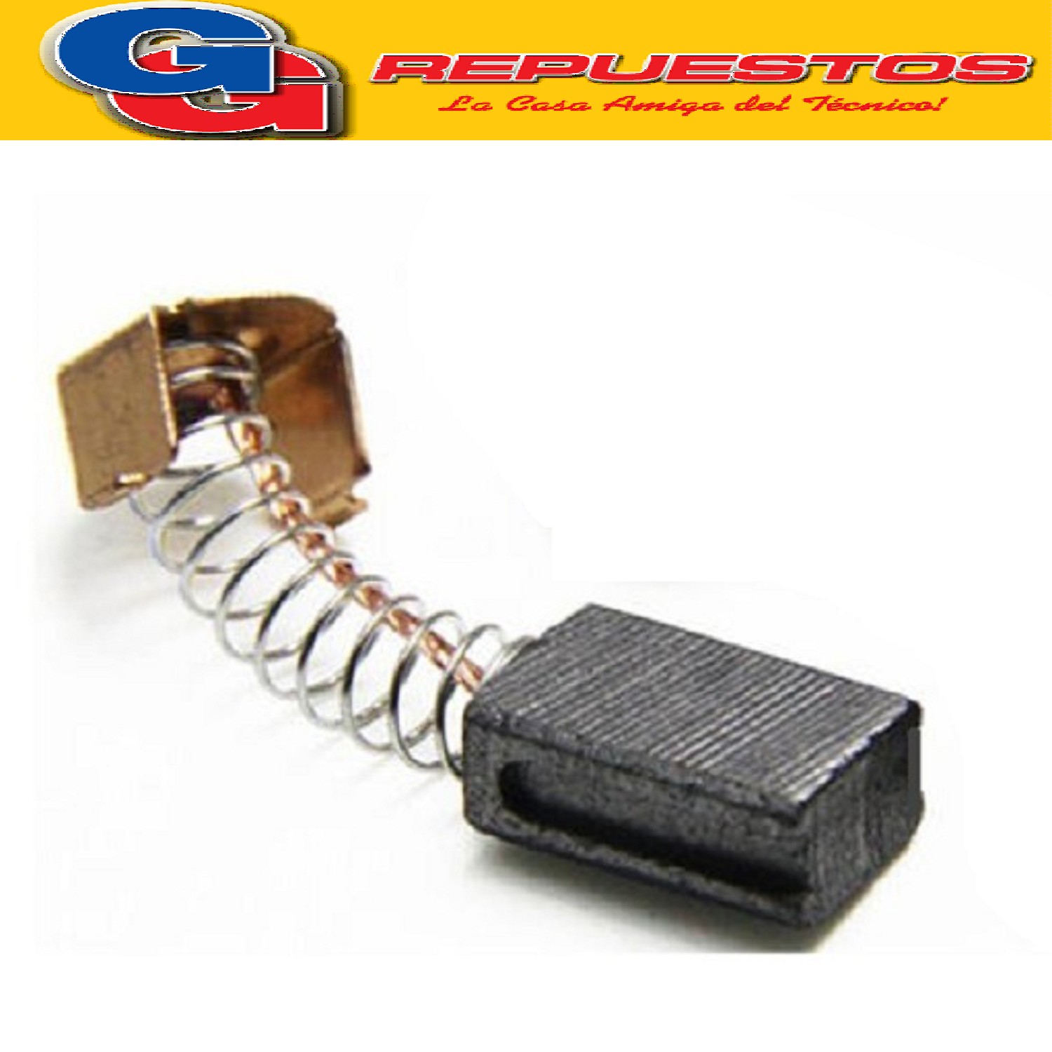 CARBON 5.80/6.00X7.80/8.00X12.00 PARA AMOLADORA COMPATIBLE  CON BLACK Y DECKER 4 1/2 MODELO G720 1 GUIA 
-REVISAR MEDIDAS DETENIDAMENTE PARA EVITAR CONFUCIONES.