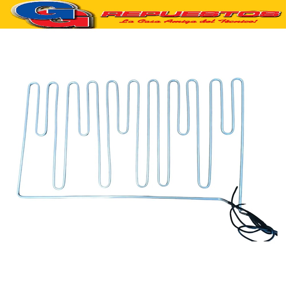 RESISTENCIA DE ALUMINIO DE HELADERA PARA BOSCH 4609 220V  
 160W KDN49 KDN43 KDN47