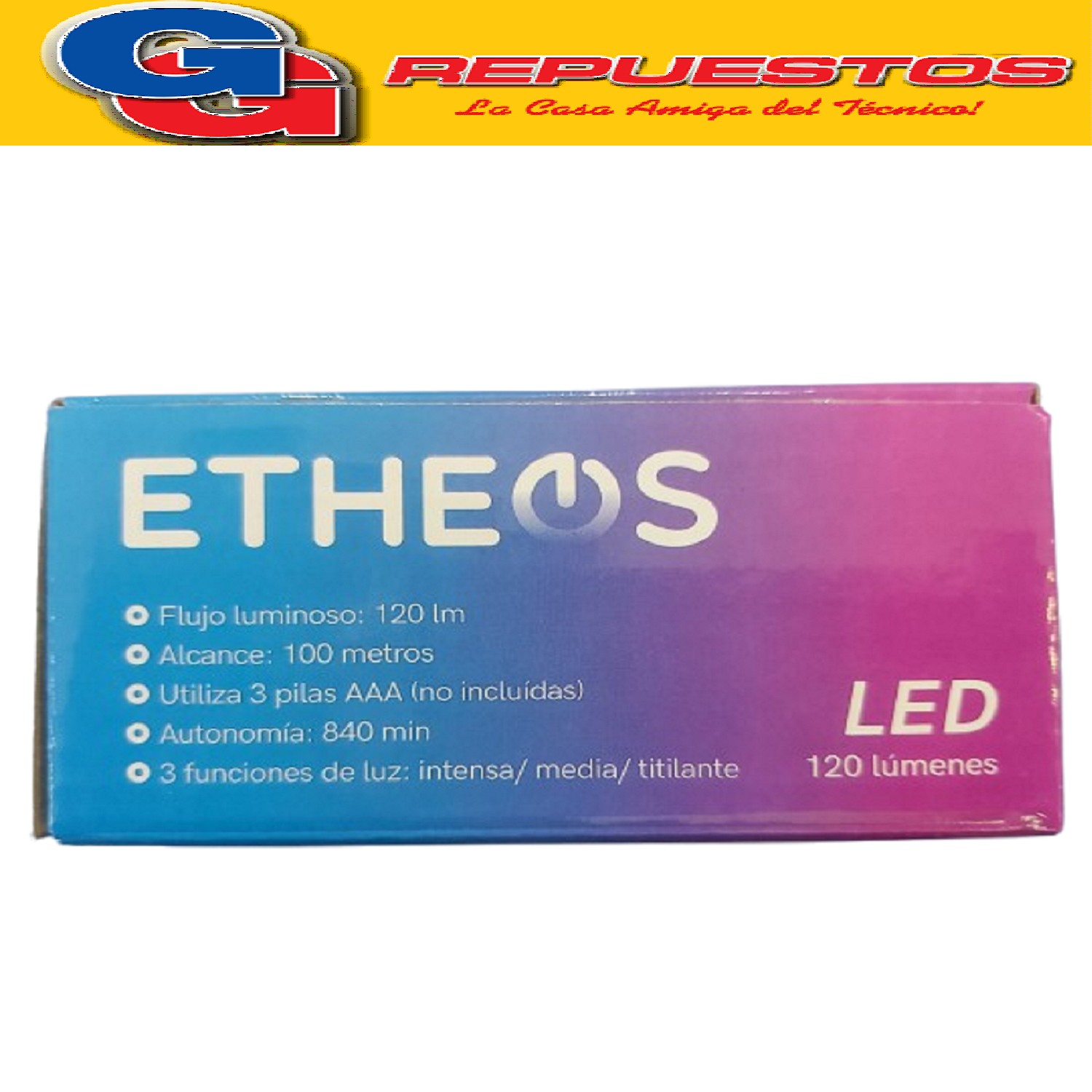 LINTERNA LUZ MINERA 3 LEDS CON BATERIA RECARGABLE INCLUYE DO S PILONES RECARGABLE DE 3.7V