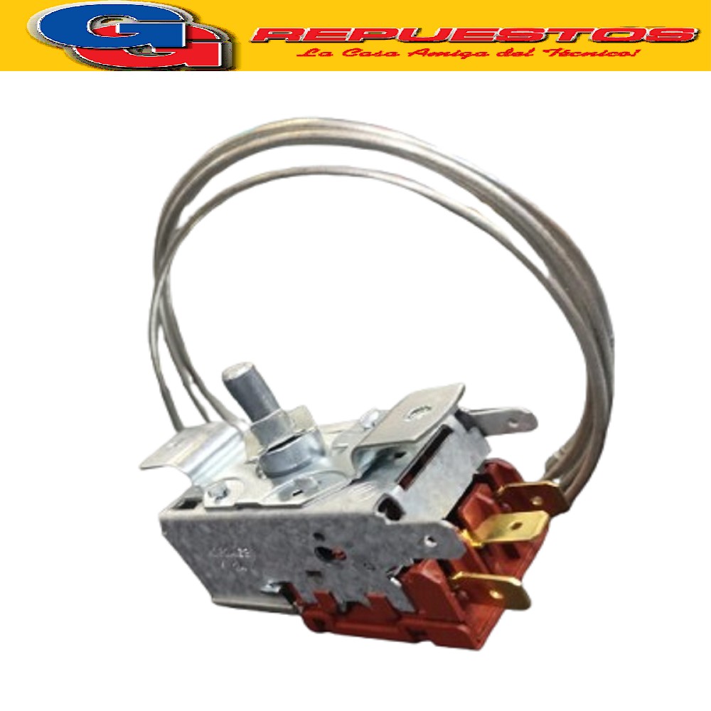 TERMOSTATO RC 94072-2S / COLUMBIA / FREEZER (+4.5-16.4_-19.2 _-24) 3 CONTACTOS EJE REDONDO 2 FRIOS / 3 TERMINALES
TSV9011 - TSV9016 CAPILAR 1000 mm KDF24G3