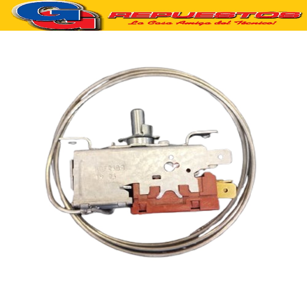 TERMOSTATO RC 94072-2S / COLUMBIA / FREEZER (+4.5-16.4_-19.2 _-24) 3 CONTACTOS EJE REDONDO 2 FRIOS / 3 TERMINALES
TSV9011 - TSV9016 CAPILAR 1000 mm KDF24G3