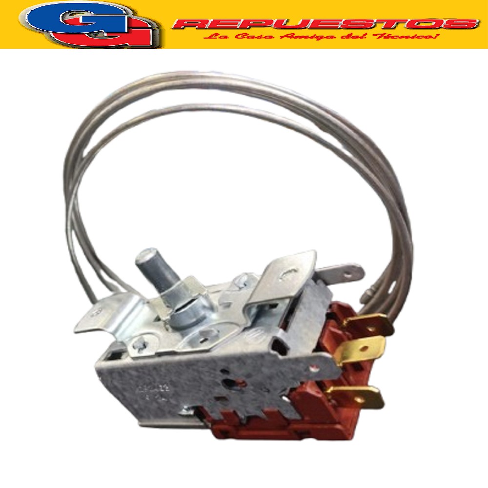 TERMOSTATO RC 94072-2S / COLUMBIA / FREEZER (+4.5-16.4_-19.2 _-24) 3 CONTACTOS EJE REDONDO 2 FRIOS / 3 TERMINALES
TSV9011 - TSV9016 CAPILAR 1000 mm KDF24G3